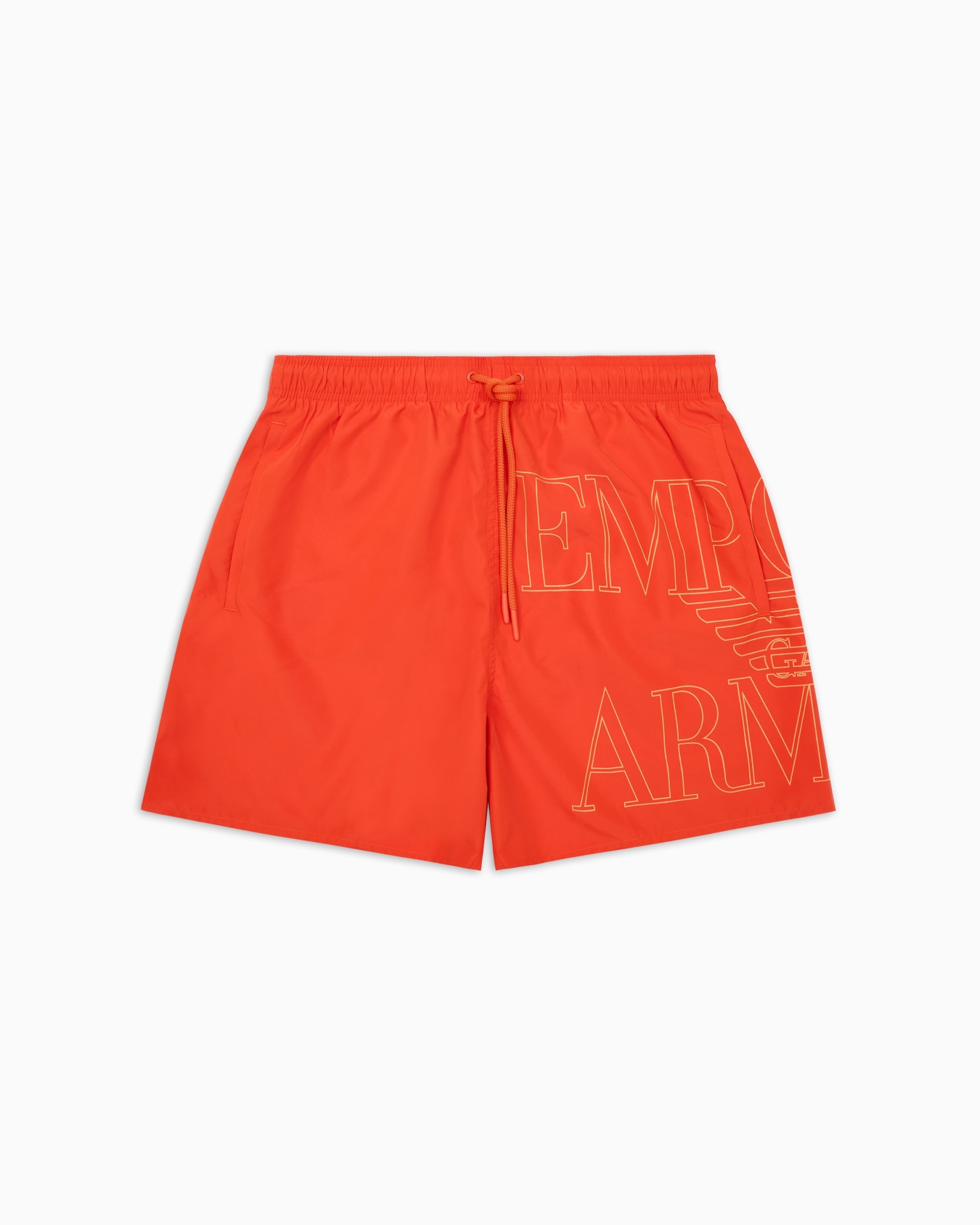 ASV Swim shorts in bold-logo recycled fabric Slide 0