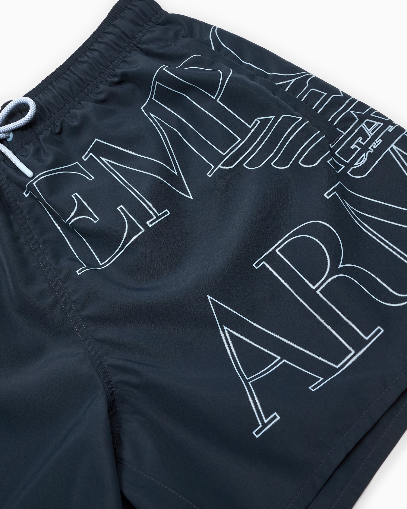 Bañador tipo pantalón corto de tejido reciclado con logotipo resaltado ASV Diapositiva 3