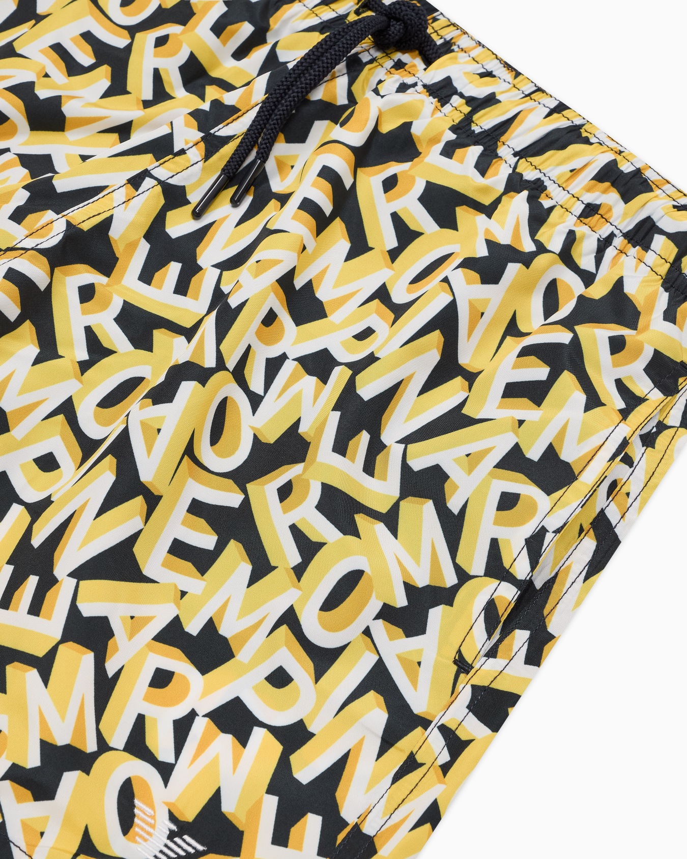 Short de bain avec grande inscription all over Diapositive 3