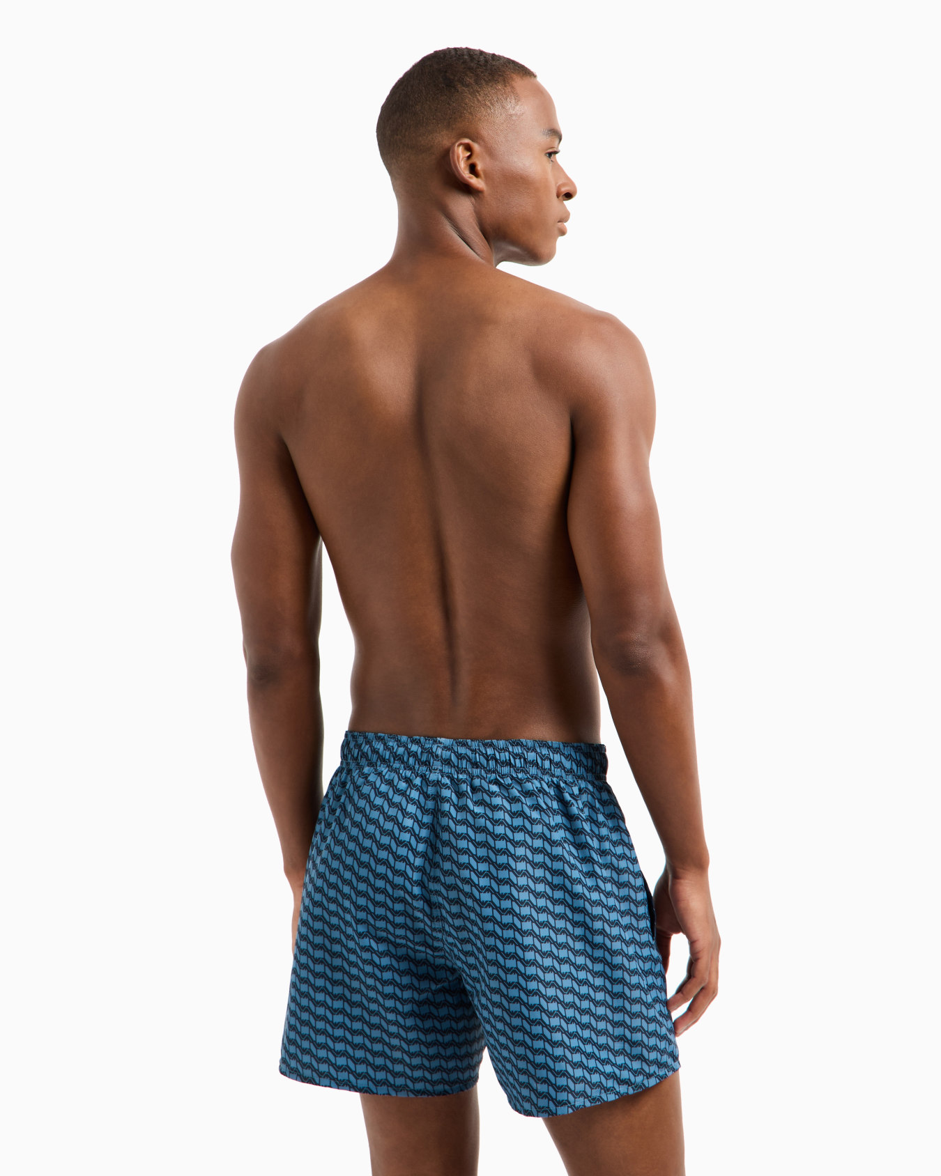 ASV swim shorts in small-eagle recycled fabric Slide 2