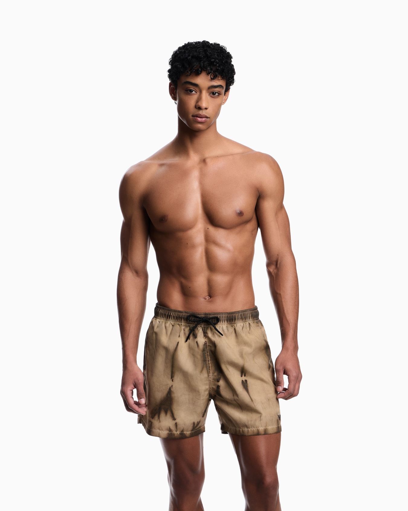 Tie-dye swim shorts Slide 1
