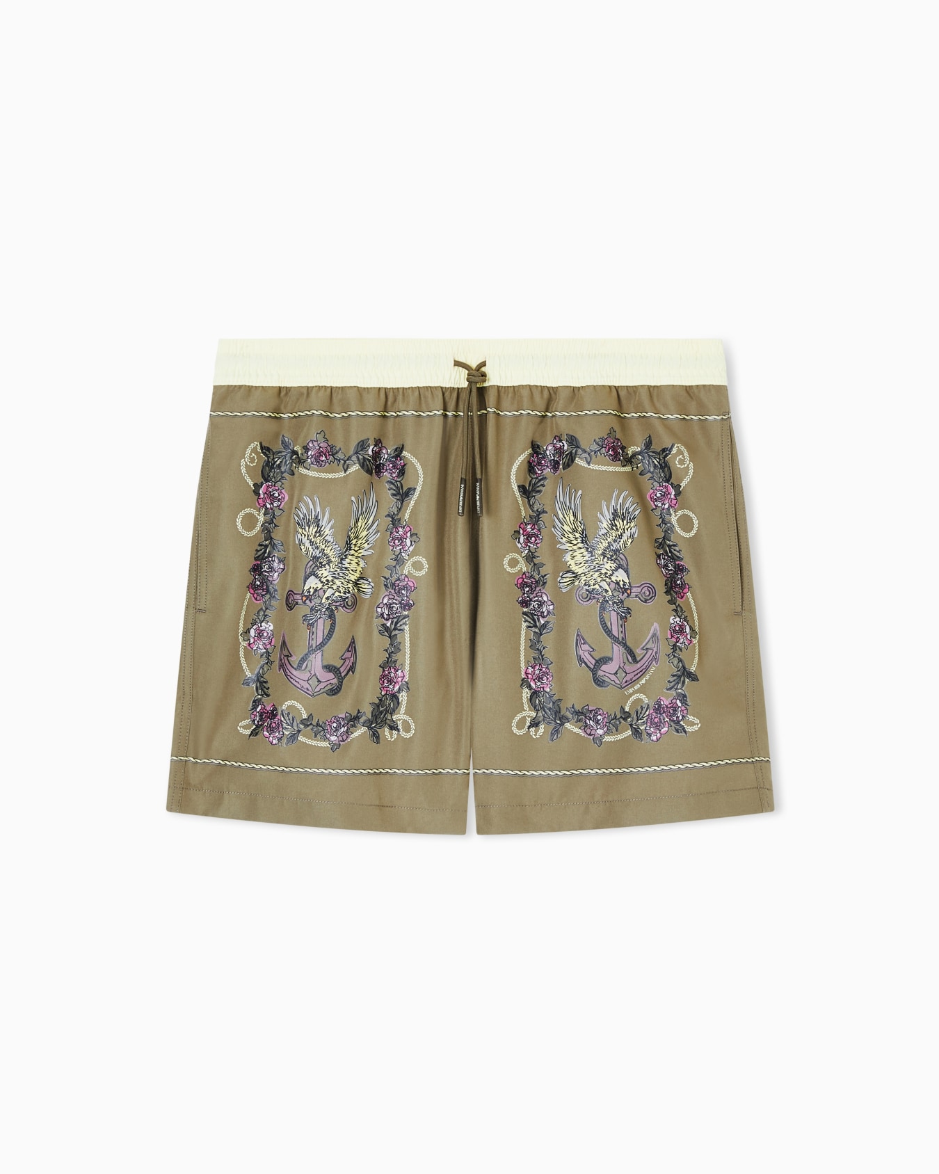 Cards print swim shorts Slide 0