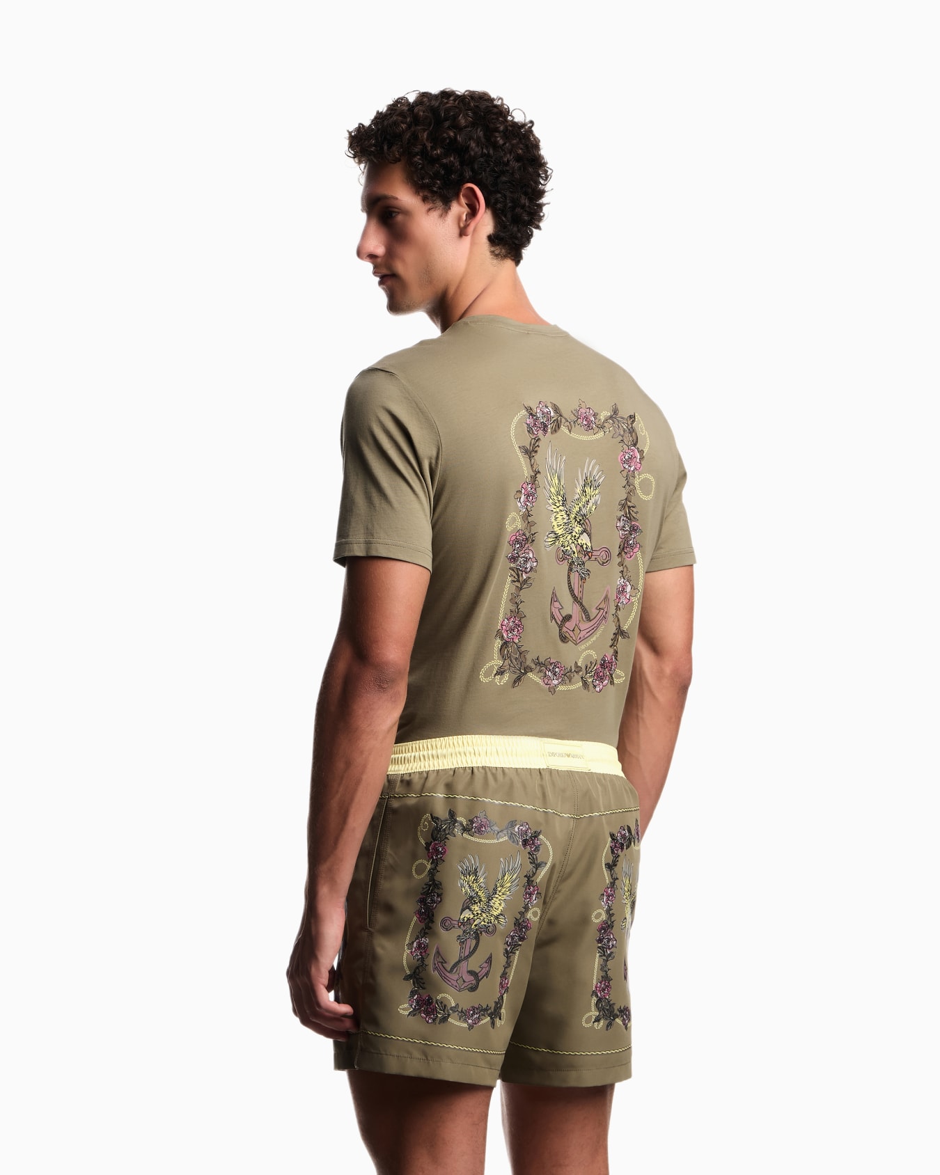 Cards print swim shorts Slide 2