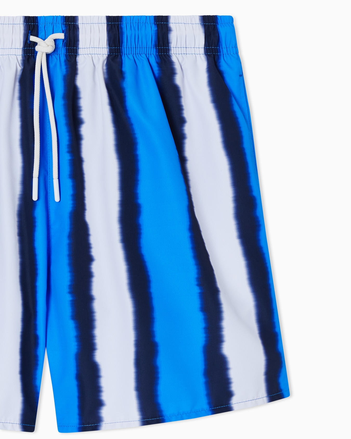 Swim shorts with shaded stripes print Slide 3