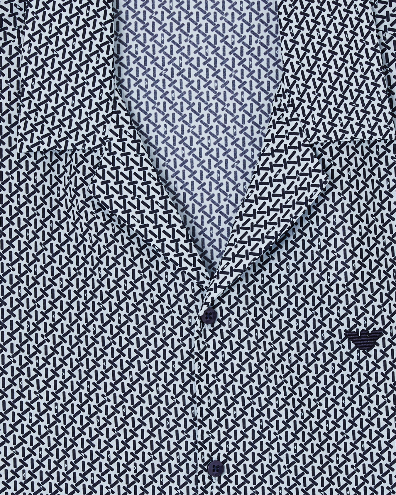 Mixed pattern beachwear shirt Slide 3