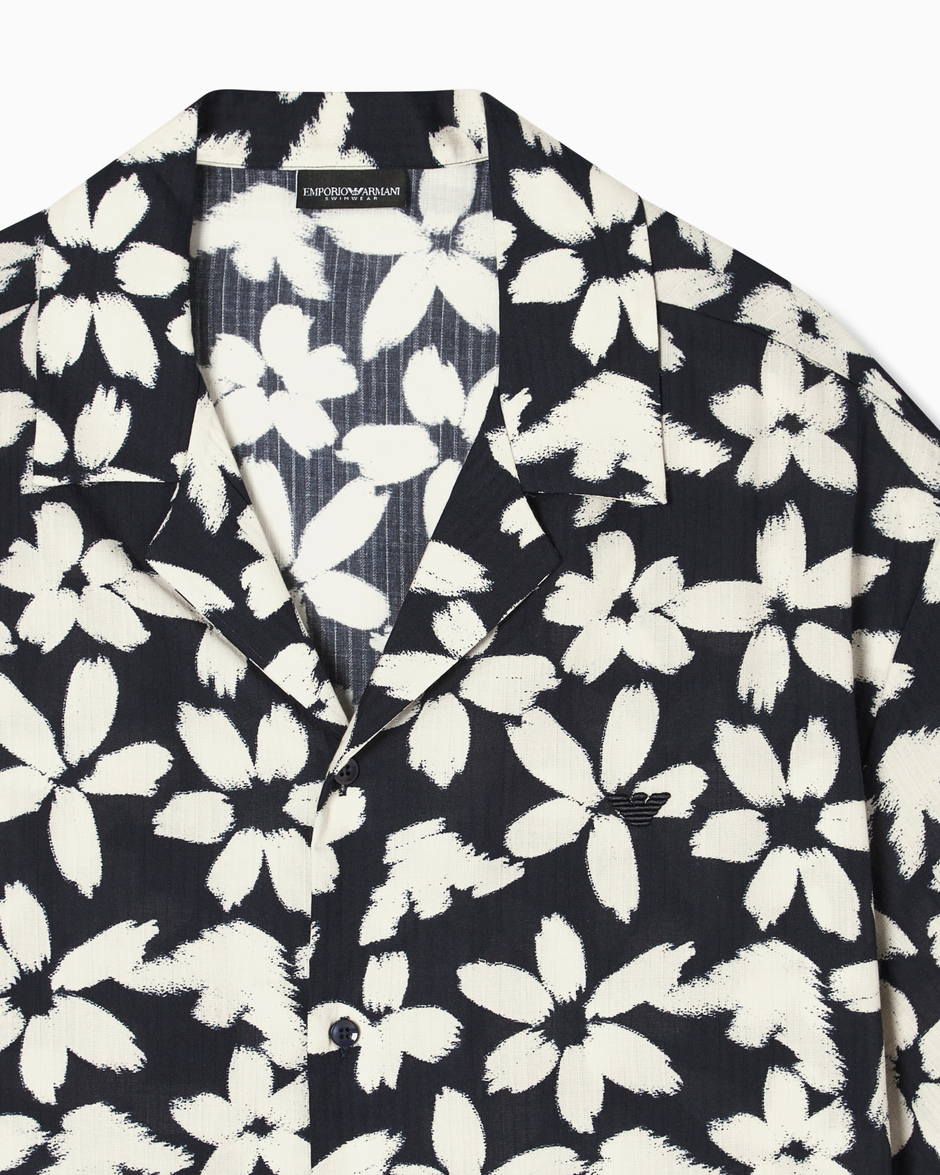 Chemise de plage à motif aigle fleuri Diapositive 3