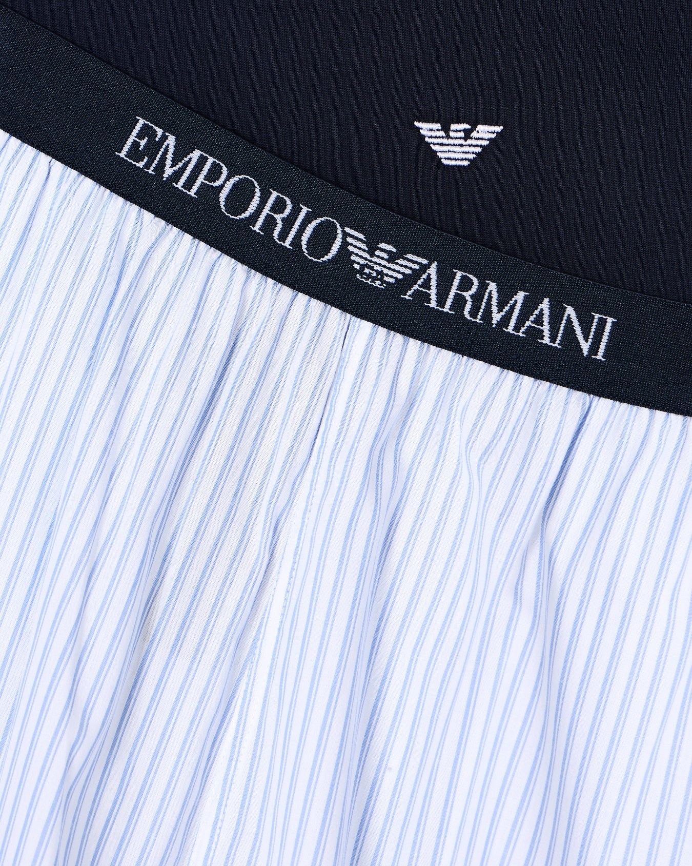 Pijama con pantalones de tejido jacquard con motivo integral Diapositiva 3
