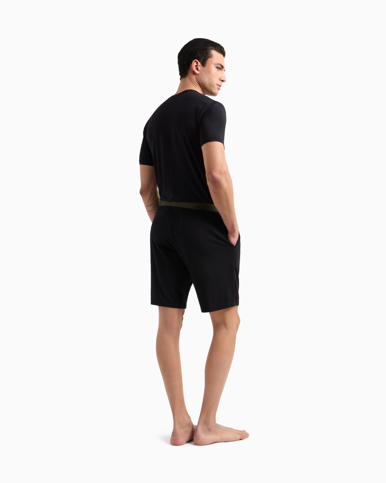Soft modal Bermuda short pyjamas Slide 2