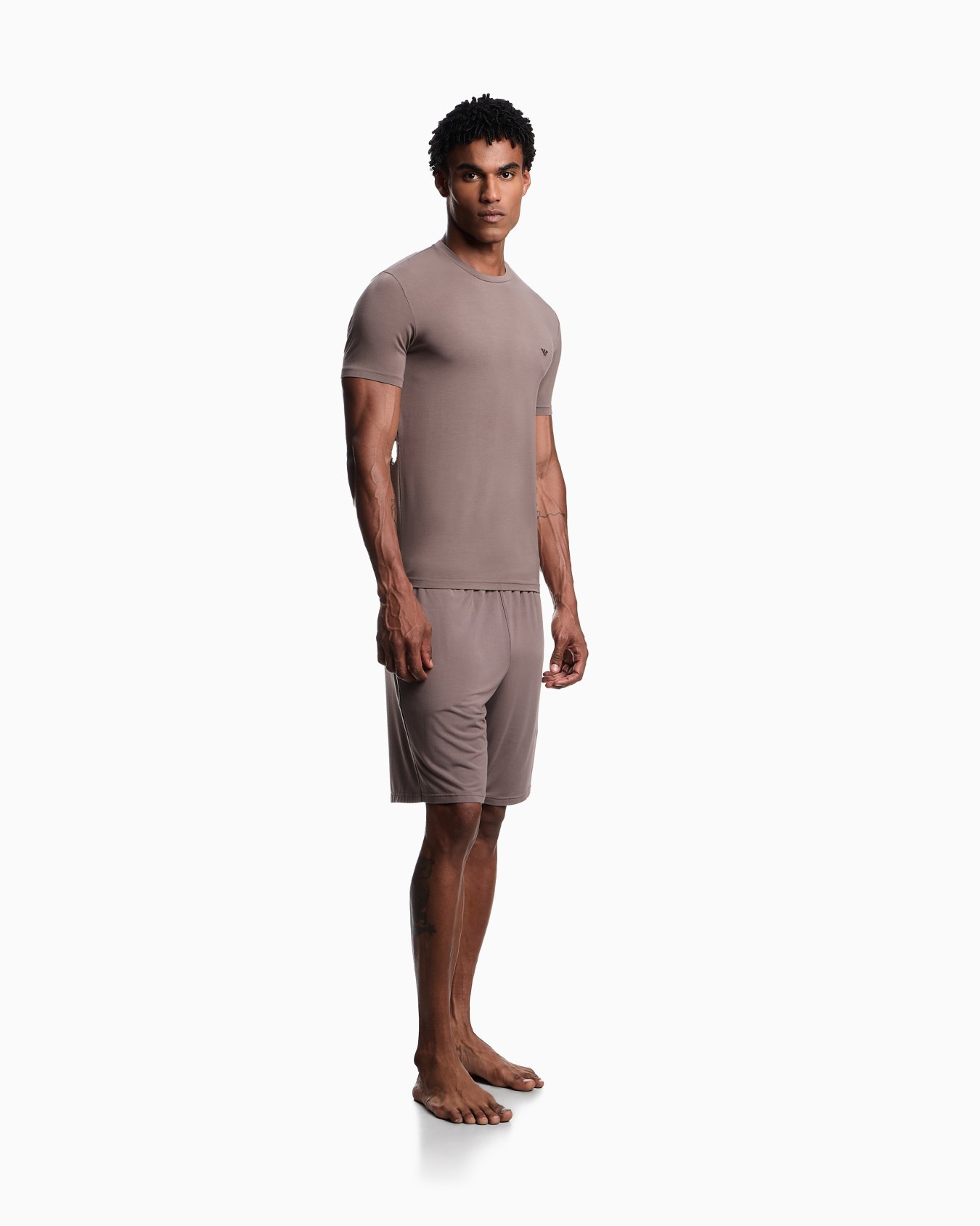 Soft modal Bermuda short pyjamas Slide 1