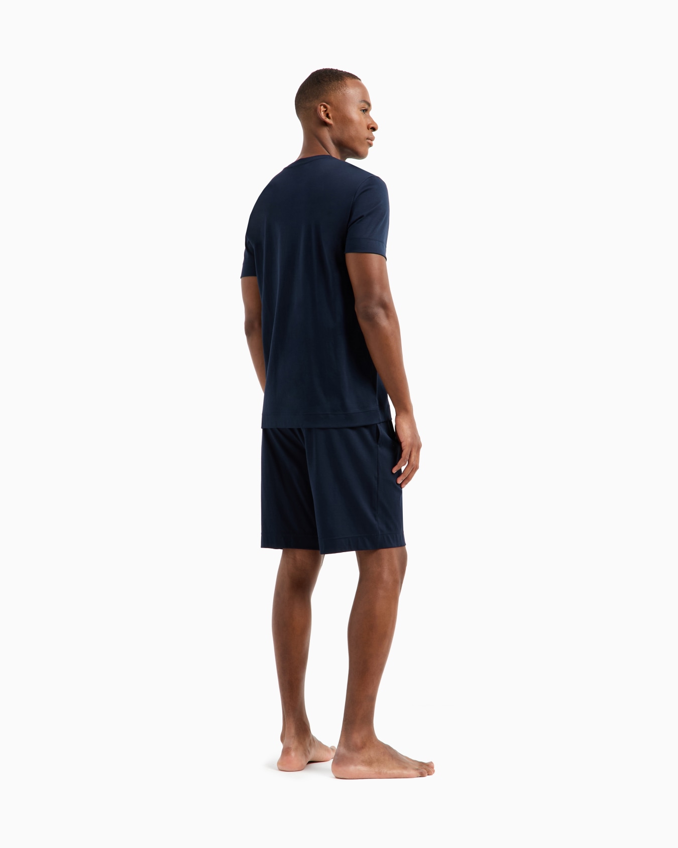 ASV Pyjama mit Bermudashorts aus Deluxe-Jersey Folie 2