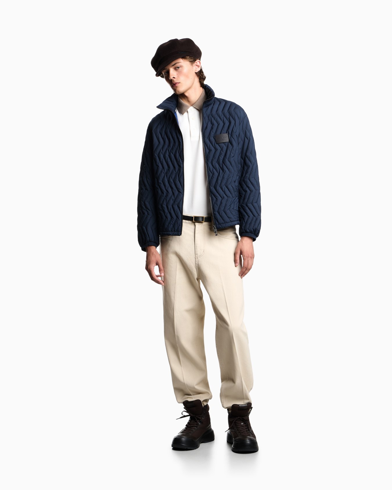 J73 loose-fit jeans in cotton bull Slide 2