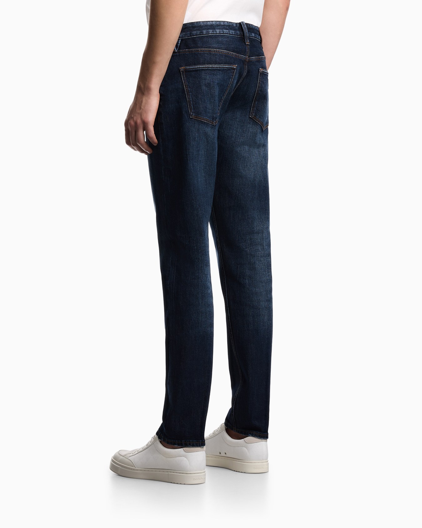 J75 slim-fit, stone-washed 8.6-oz comfort stretch-denim jeans Slide 2