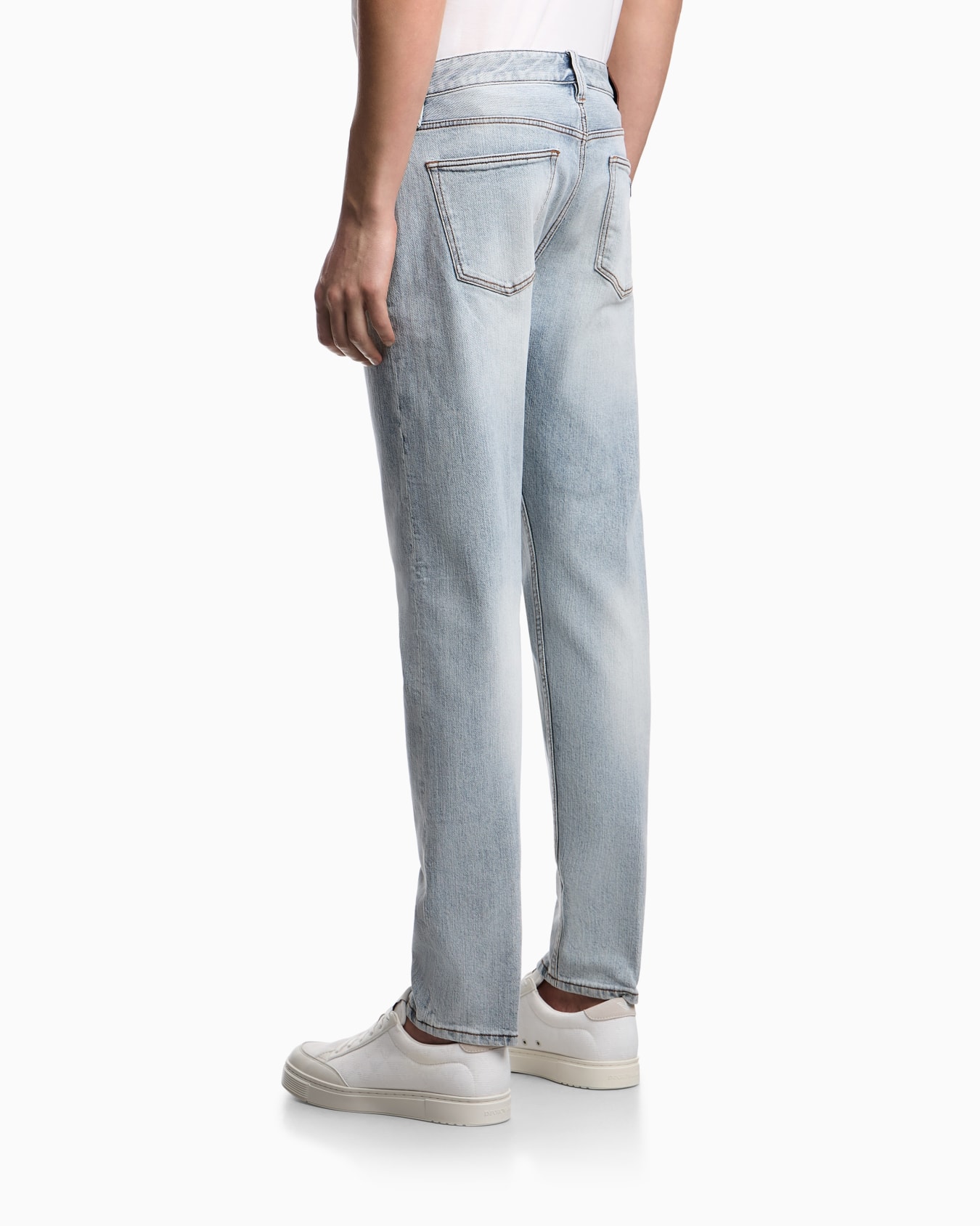 J75 slim-fit, stone-washed 8.6-oz comfort stretch-denim jeans Slide 2