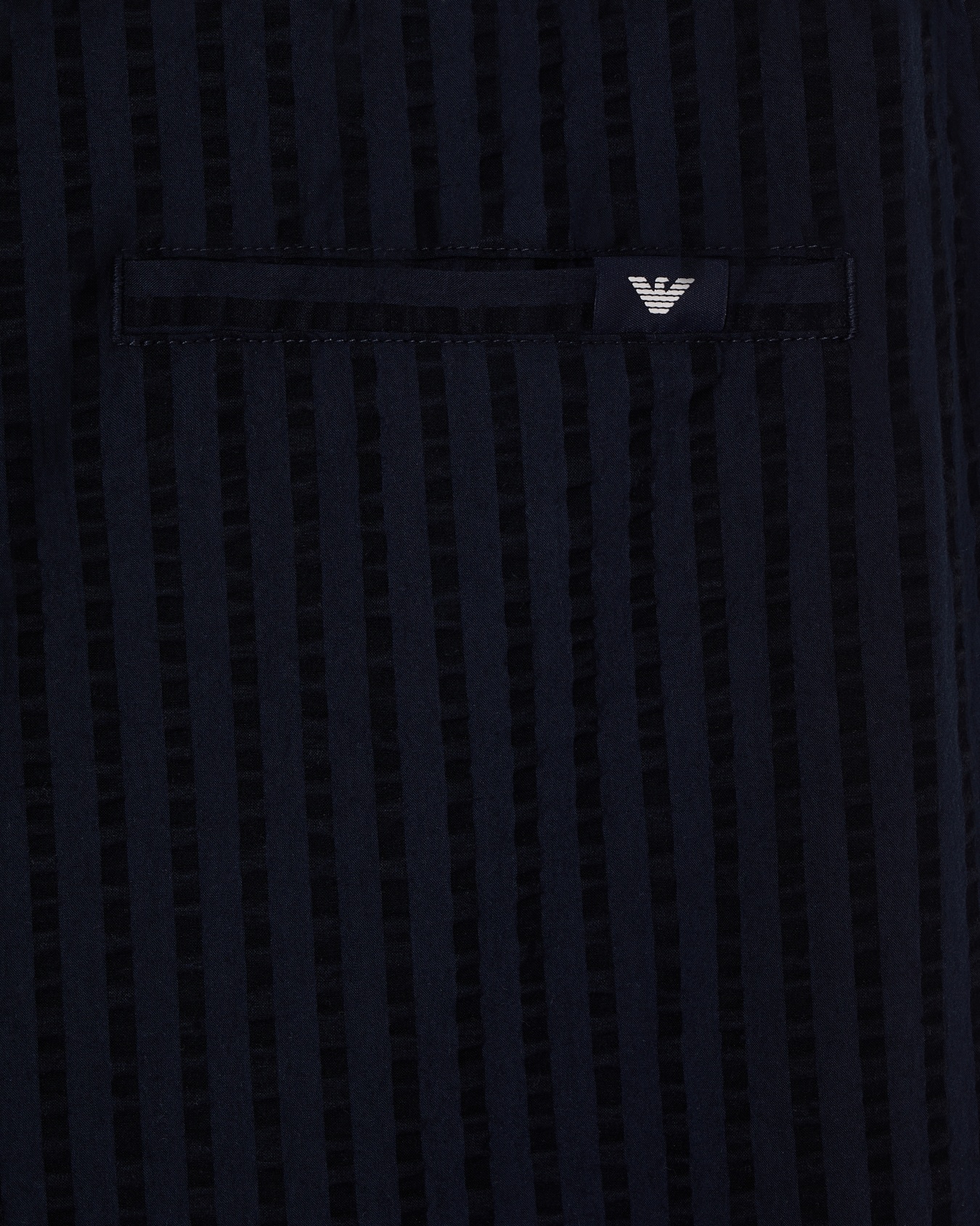 Beachwear Bermuda shorts in Lyocell blend seersucker Slide 3