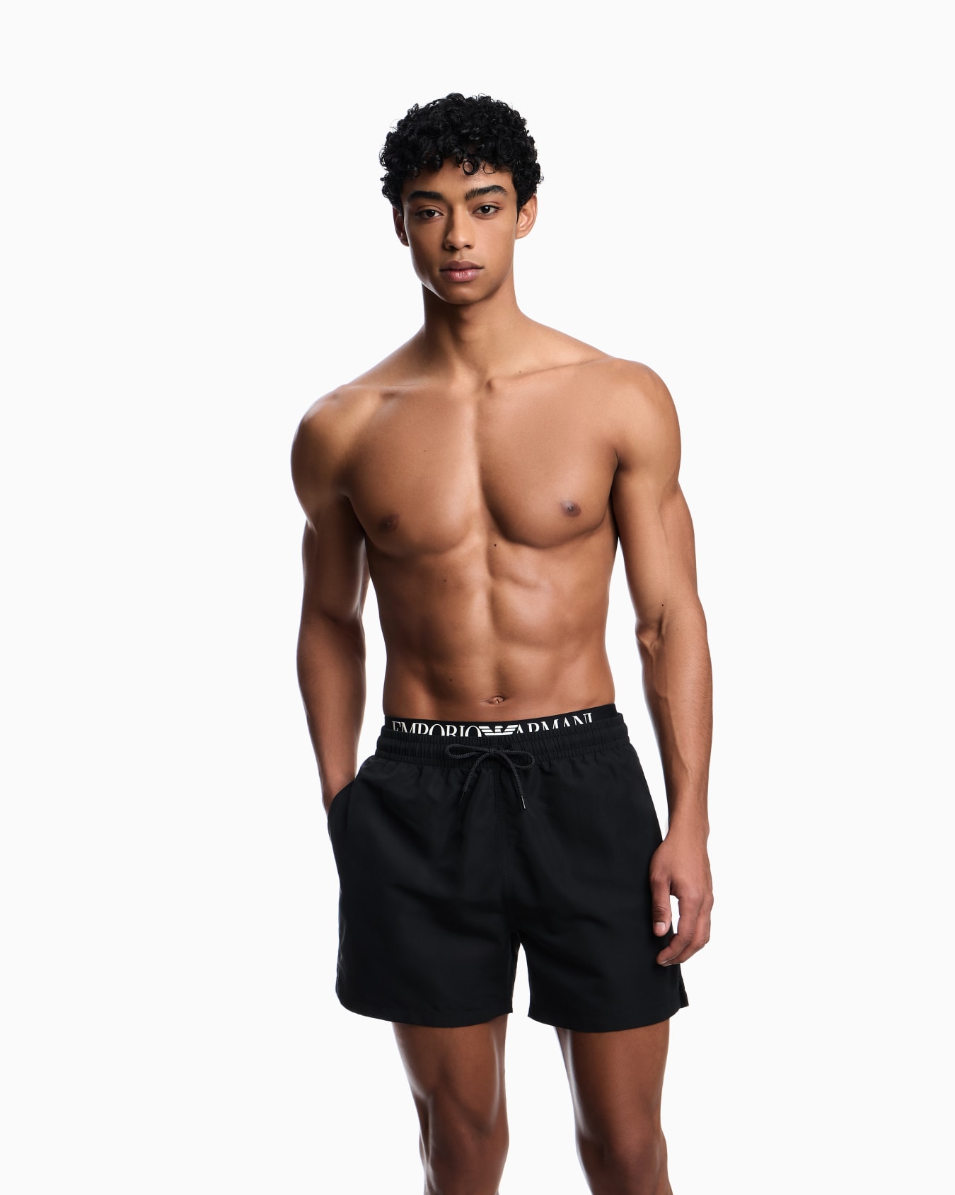 ASV logoband recycled fabric swim shorts Slide 1