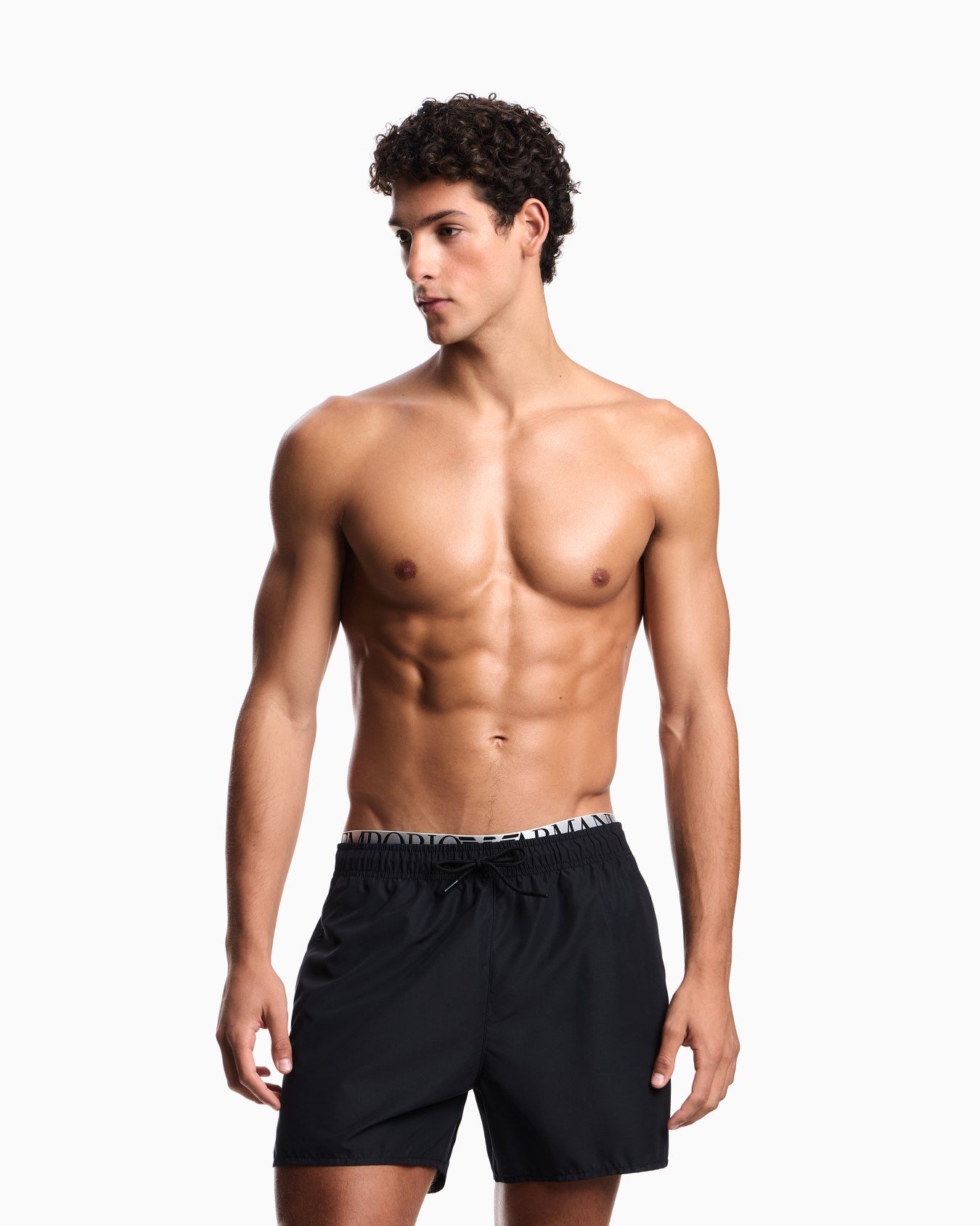ASV swim shorts with logo waistband Slide 1