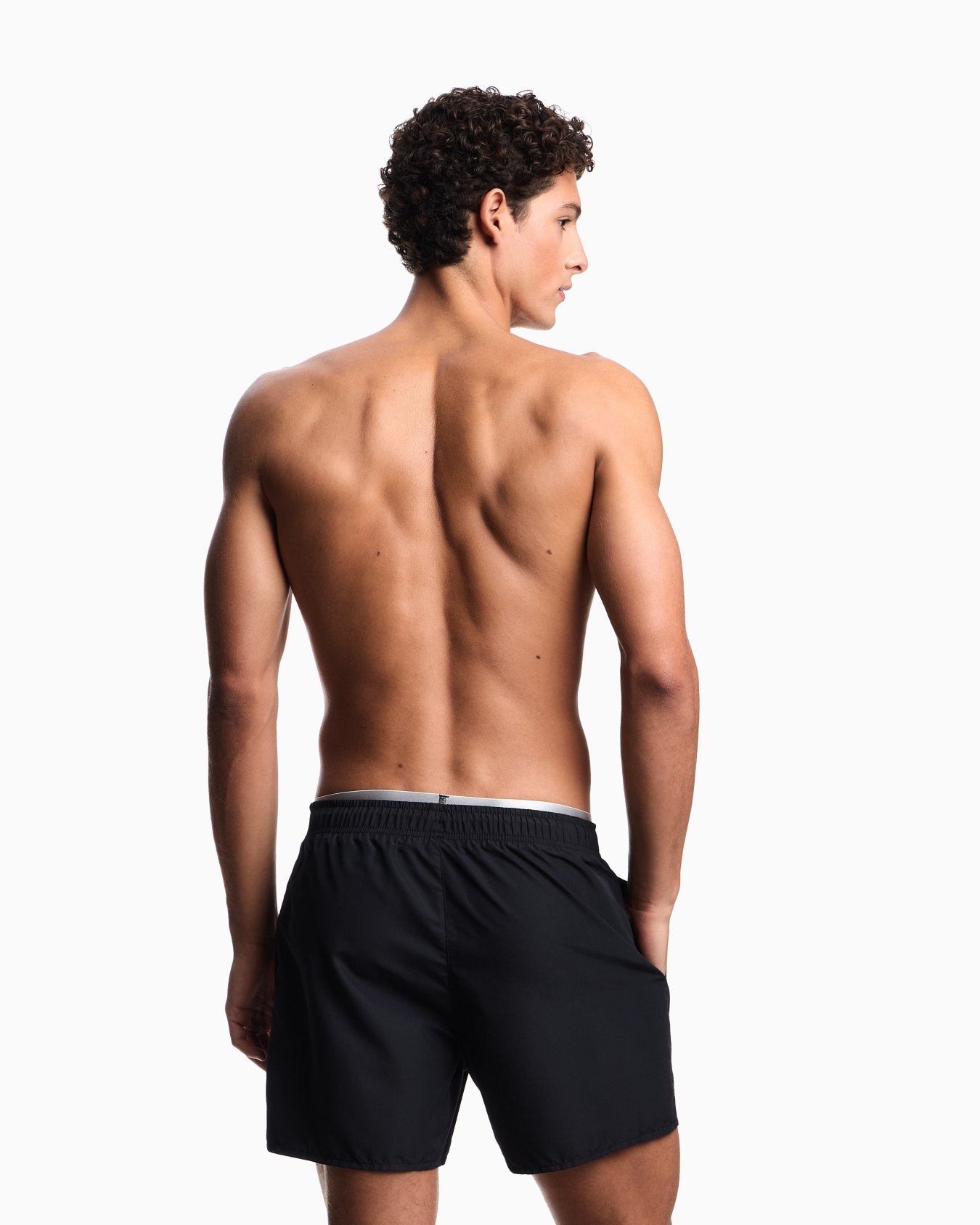 ASV swim shorts with logo waistband Slide 2