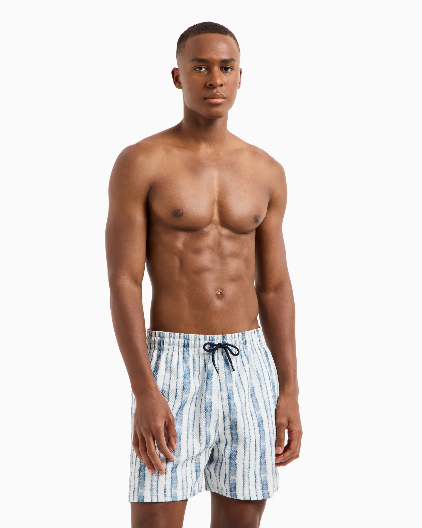 Swim shorts with abstract pattern Slide 1