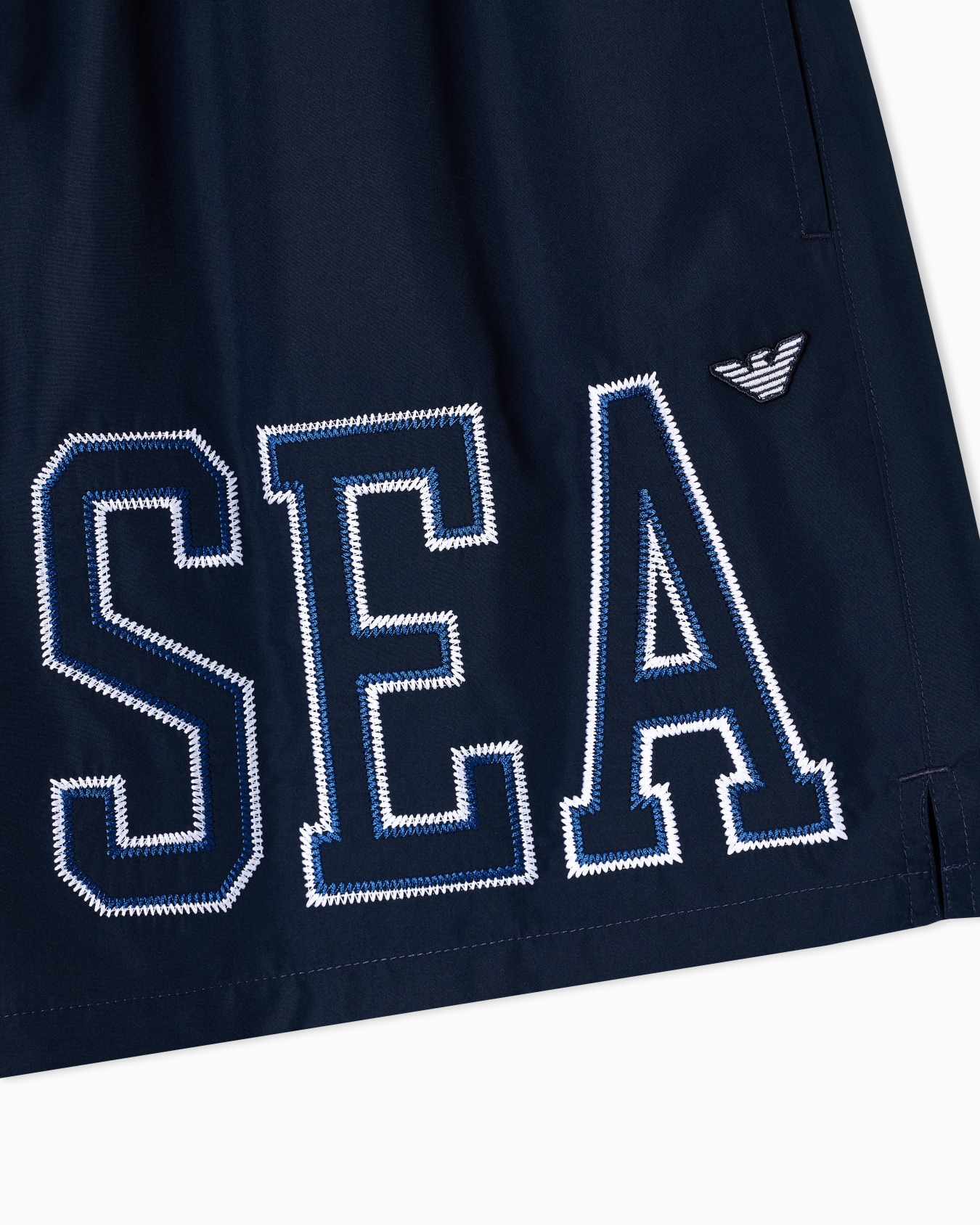 Shorts beachwear ricamo Sea Slide 3