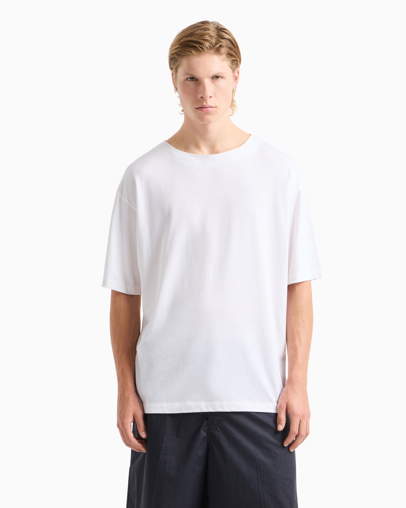 ASV Silk-blend jersey T-shirt Slide 3