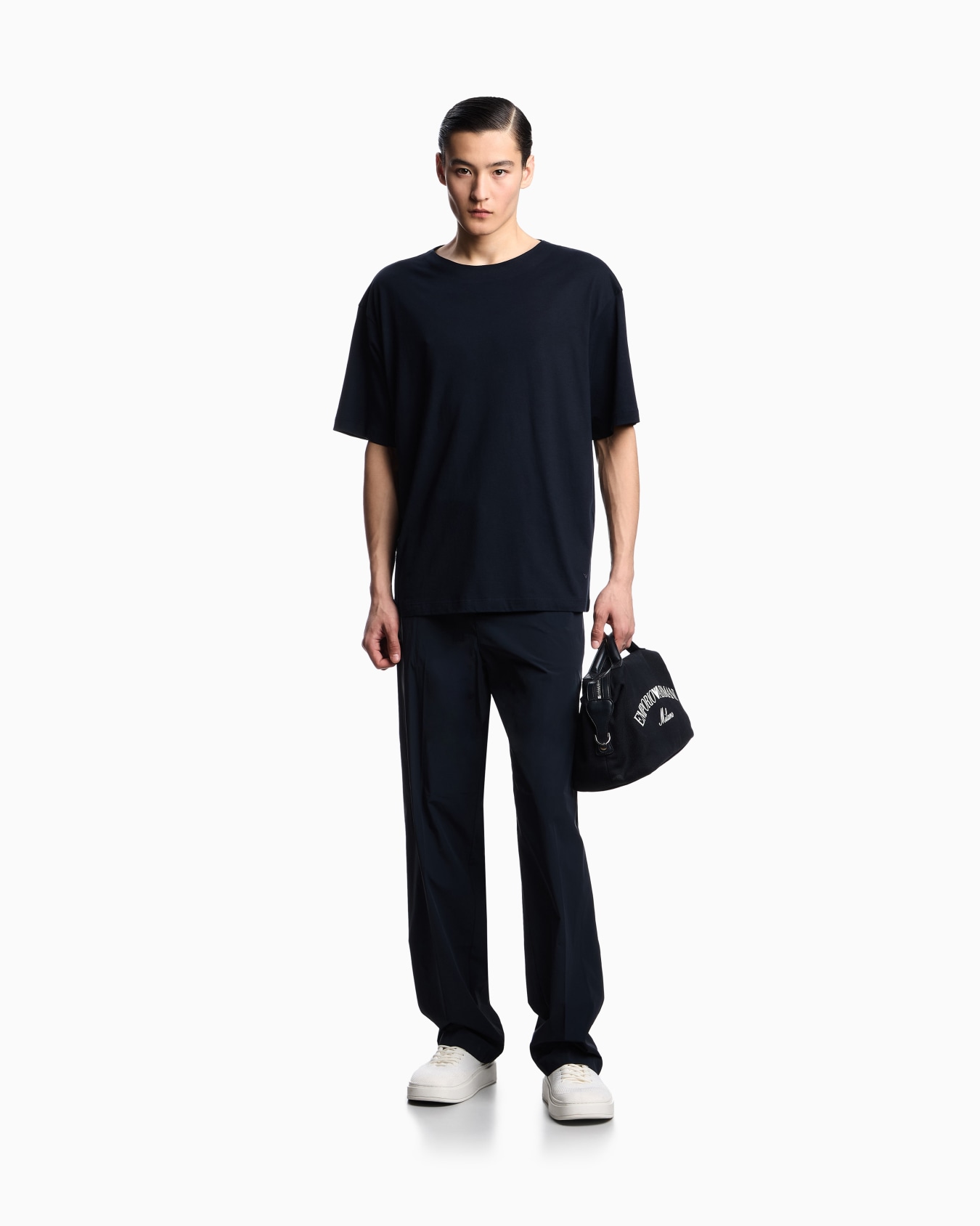ASV Silk-blend jersey T-shirt Slide 1