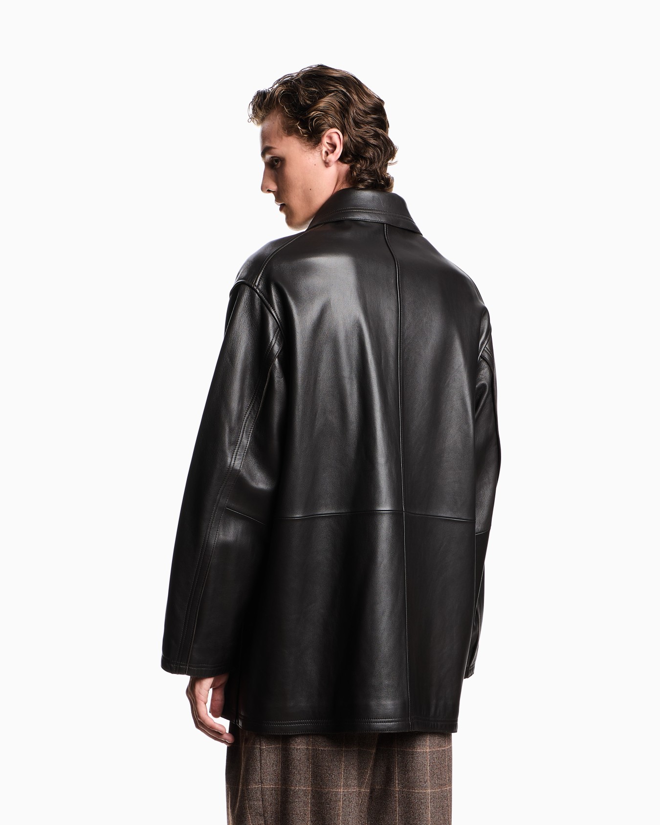 Blouson in plonge lambskin nappa leather Slide 2