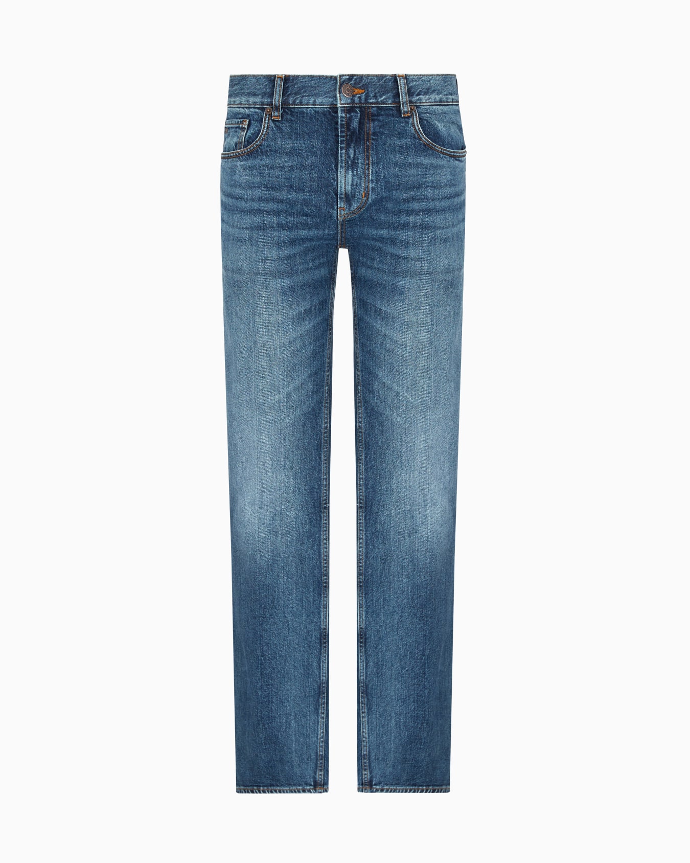 J76 straight-fit, washed-denim jeans Slide 0