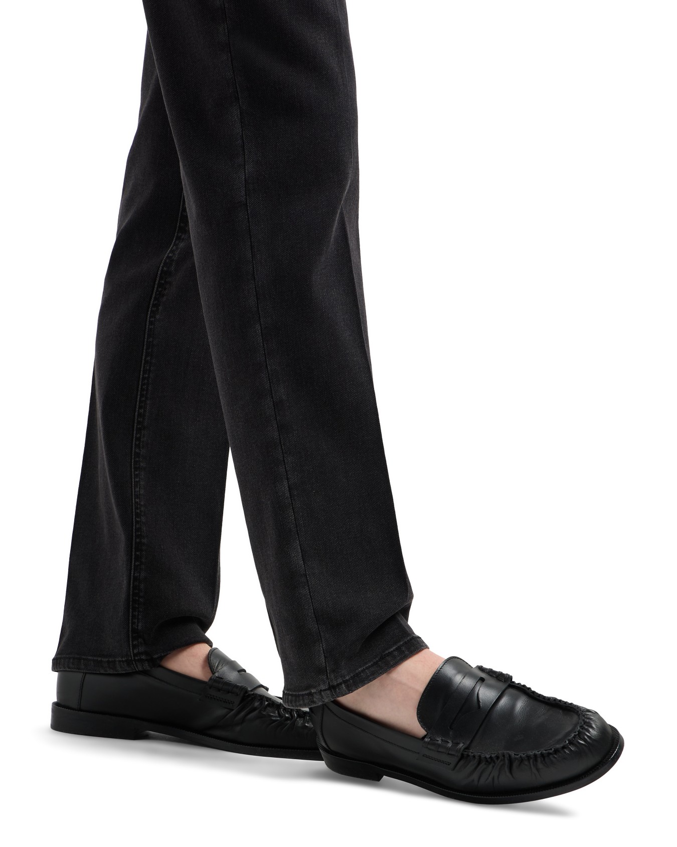 J76 rinsed comfort-denim straight-fit jeans Slide 5