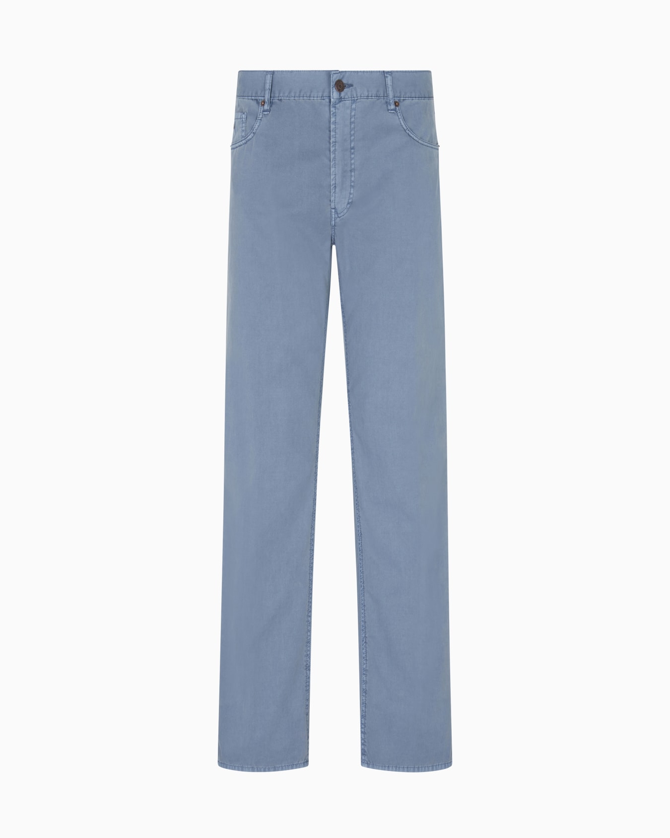 Straight Fit Five-Pocket-Hose J76 aus gewaschenem Twill Folie 0