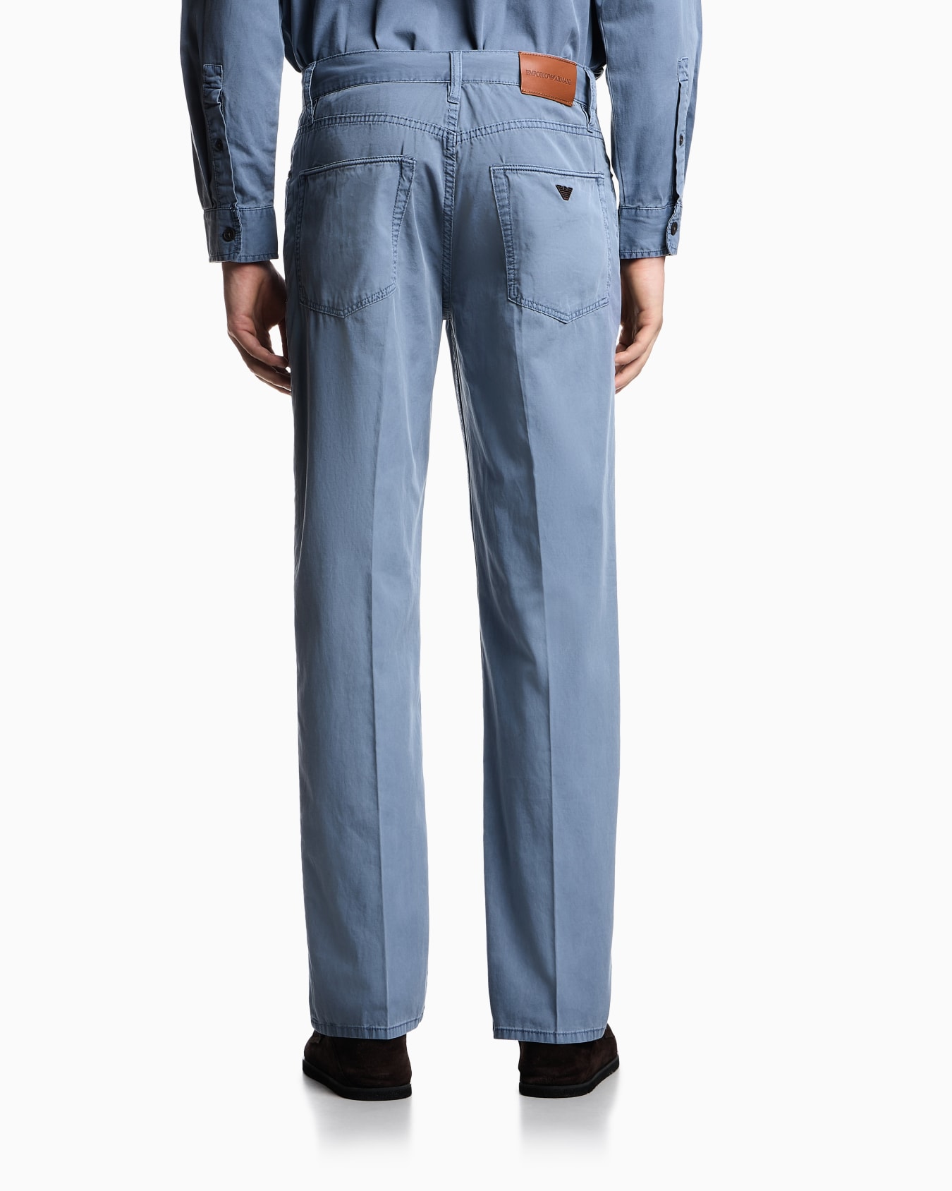Straight Fit Five-Pocket-Hose J76 aus gewaschenem Twill Folie 2