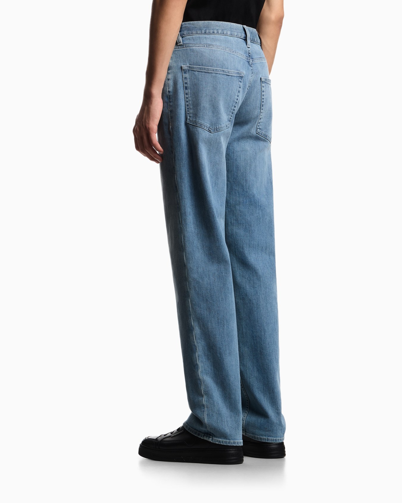 J76 straight-fit, washed, 11.5-oz comfort-denim jeans Slide 2