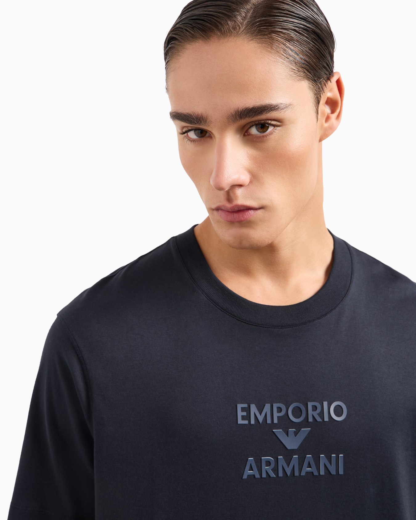 ASV Jersey T-shirt with rubberised logo Slide 4