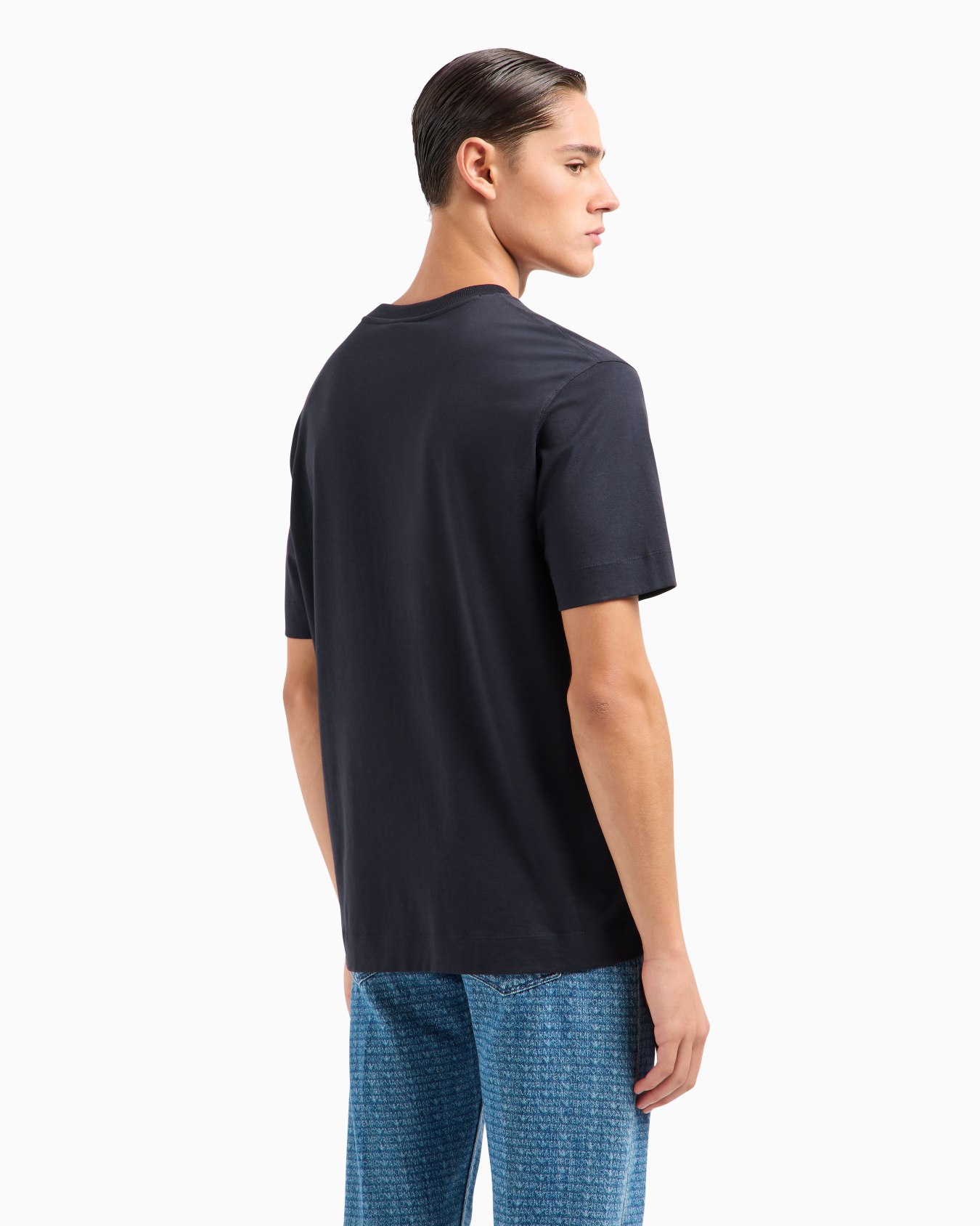 ASV Jersey T-shirt with rubberised logo Slide 2