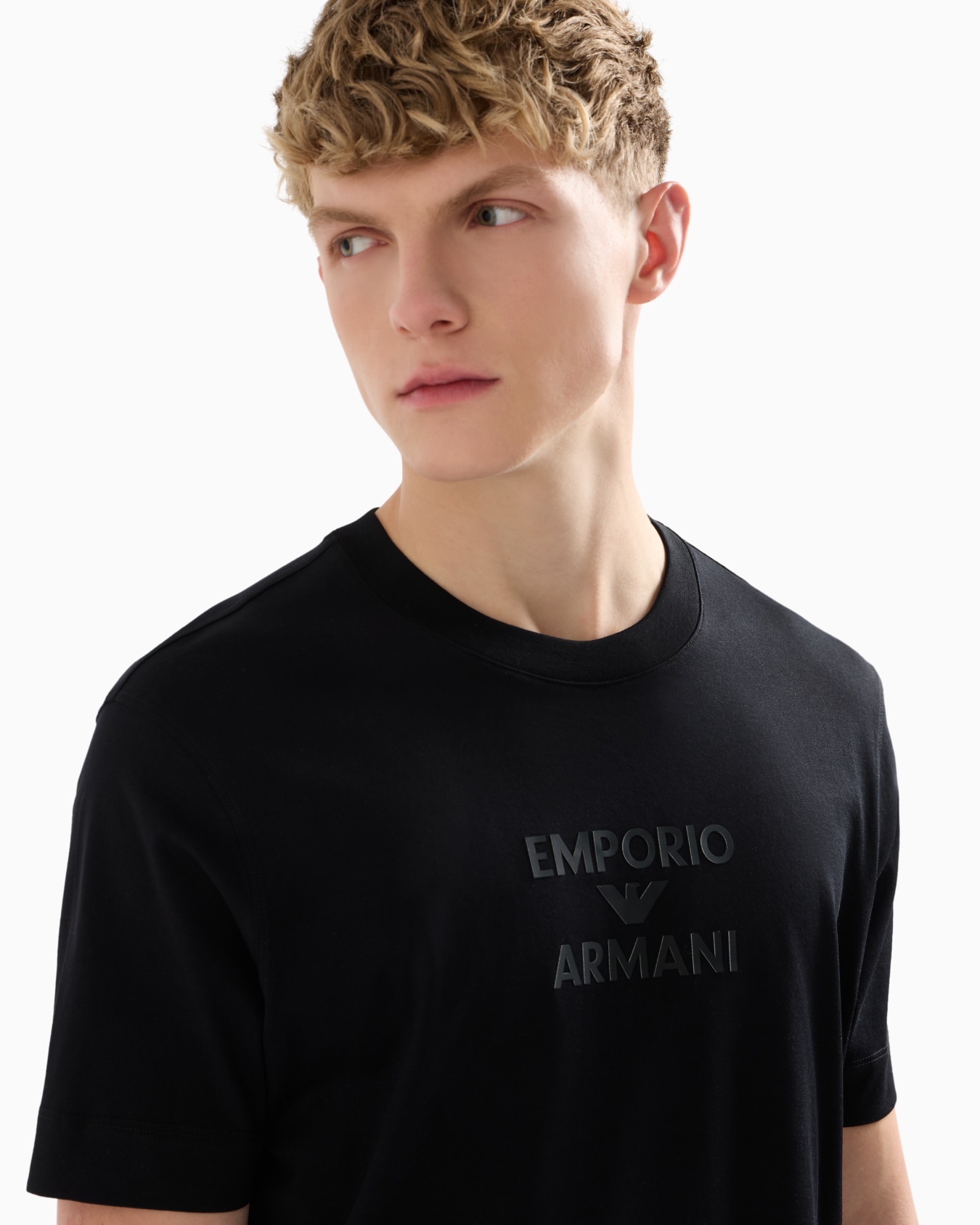 ASV Jersey T-shirt with rubberised logo Slide 5