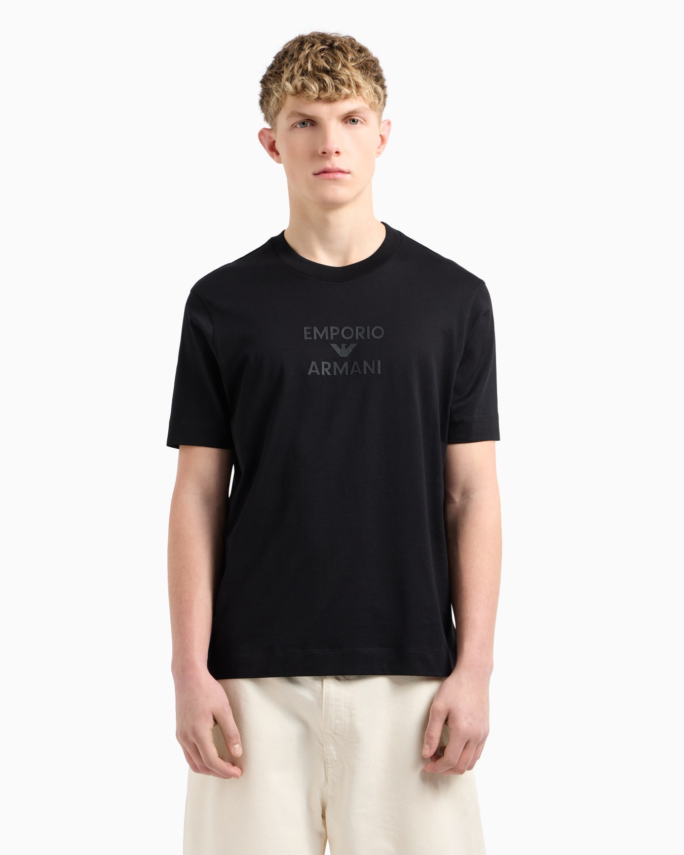 ASV Jersey T-shirt with rubberised logo Slide 4