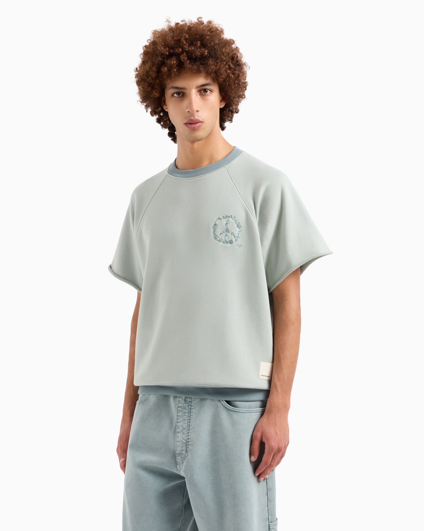 ASV short-sleeved jersey sweatshirt from the Peace capsule collection Slide 4
