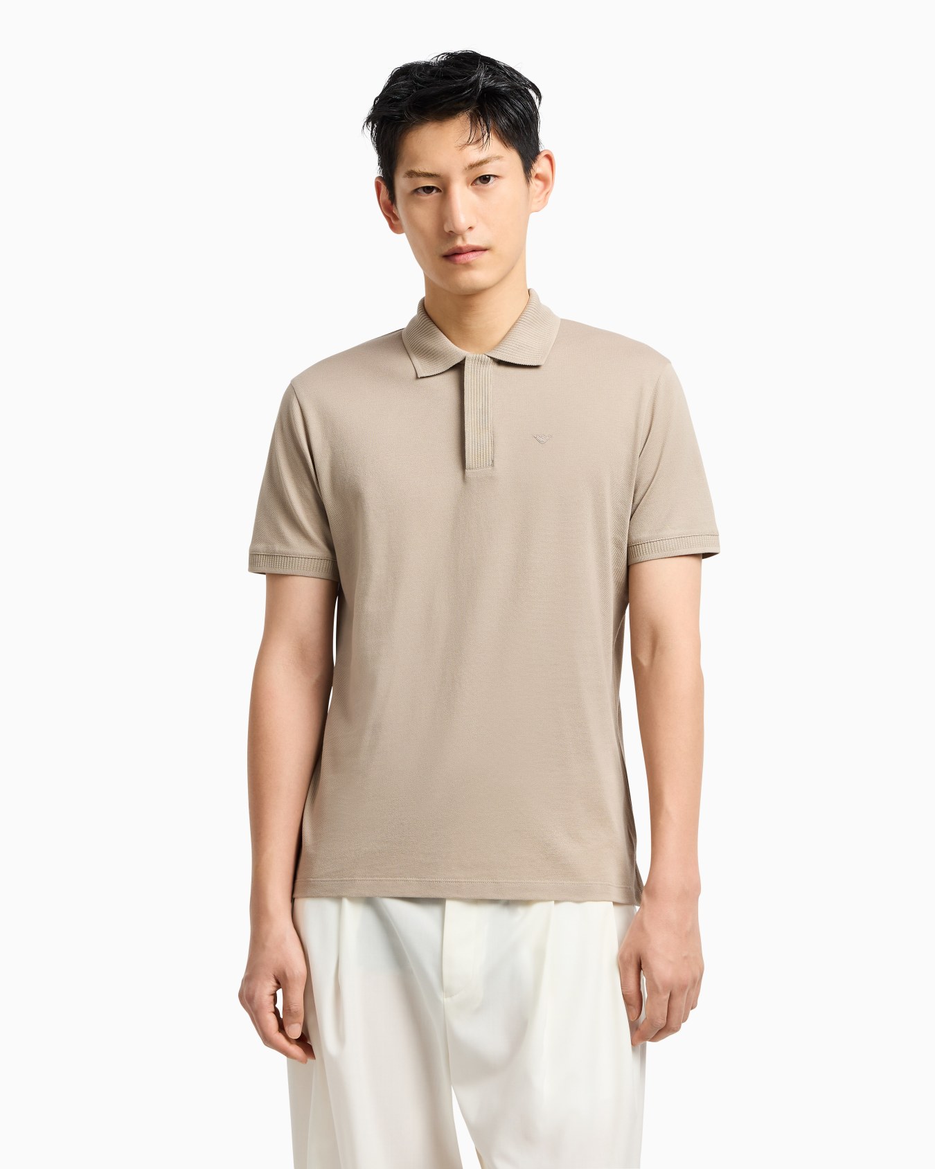 Jersey polo shirt Slide 3