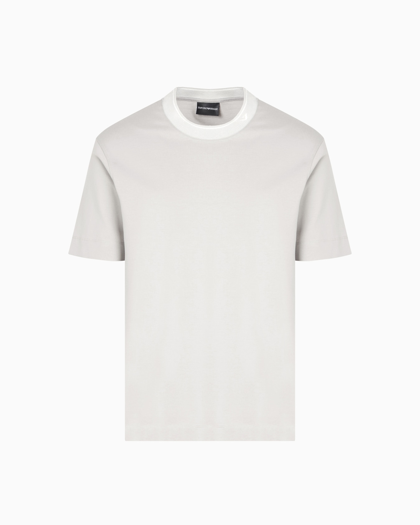 ASV Jersey T-shirt with trimmed crew neck Slide 0