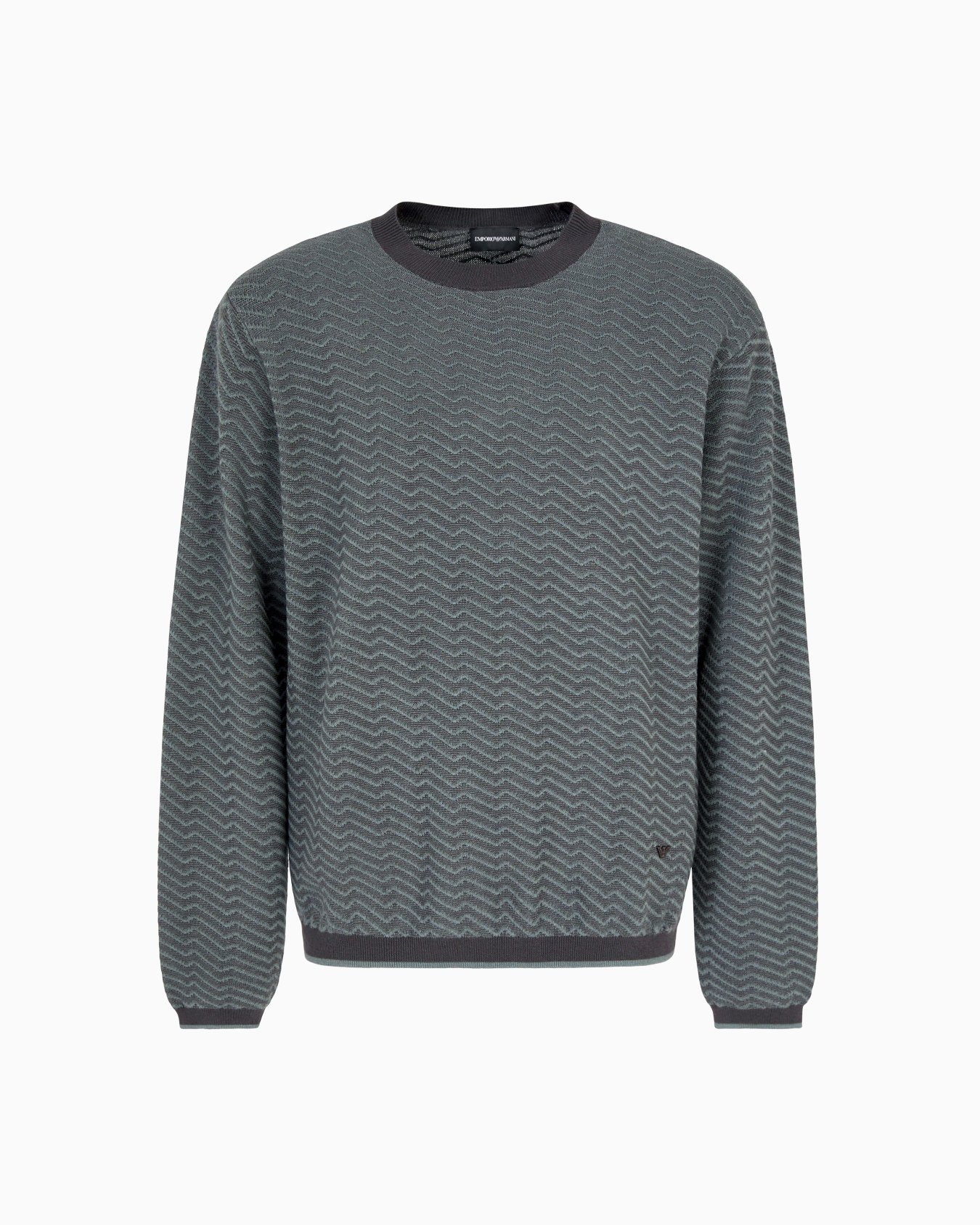ASV wool and Lyocell-blend jumper in a patterned stitch Slide 0