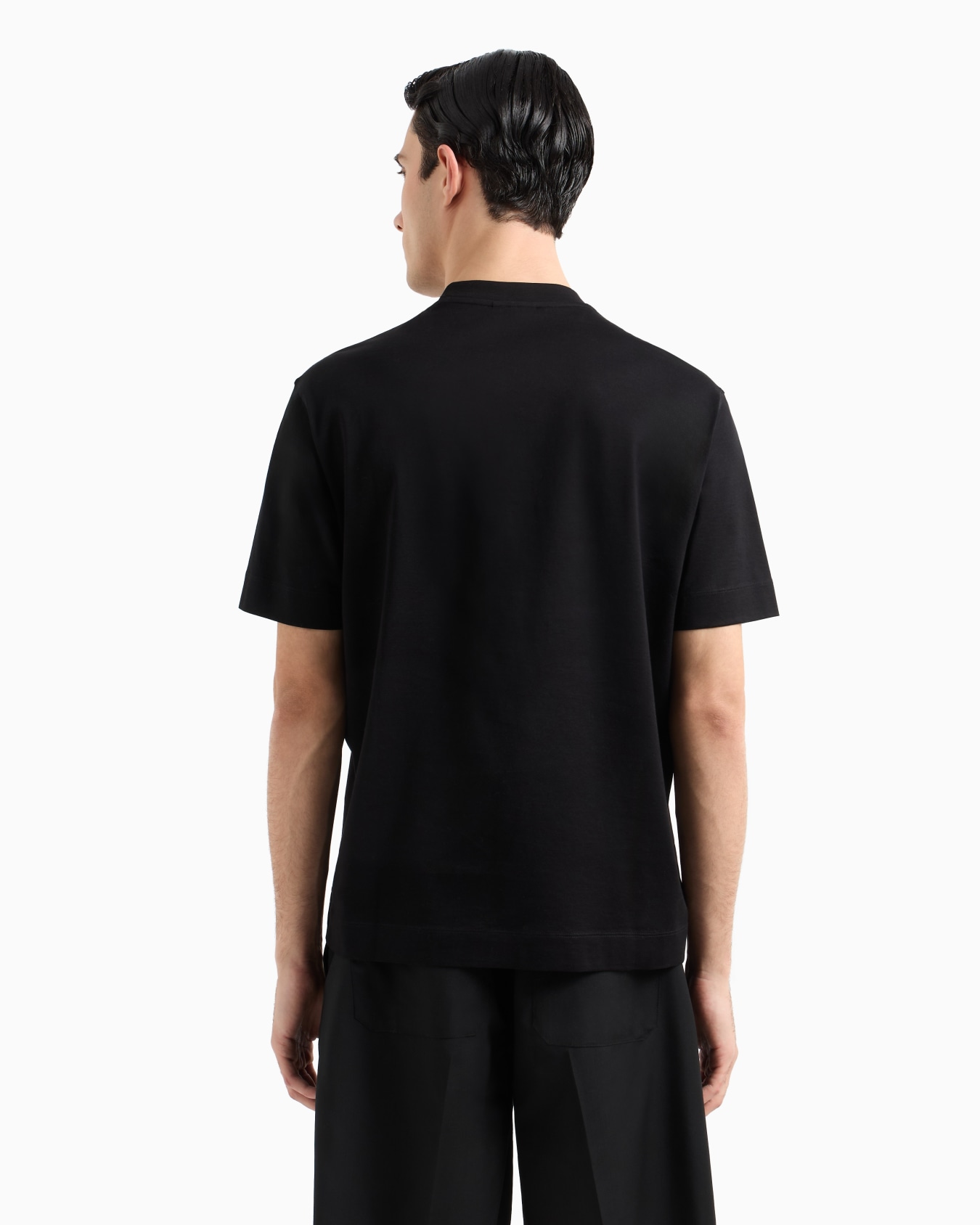 ASV Jersey T-shirt with jacquard logo Slide 2