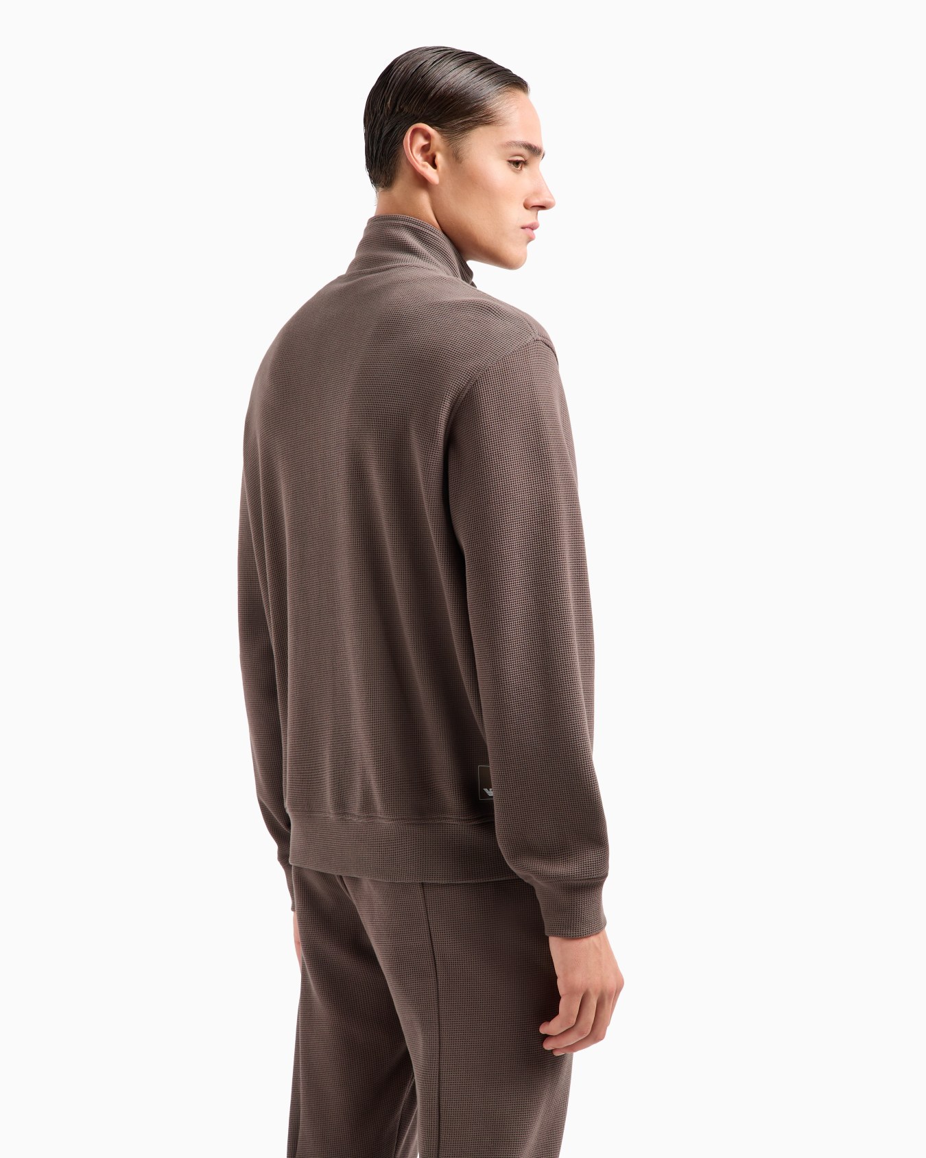 Sweat-shirt Travel Essential en jersey gaufré à fermeture zippée intégrale  ASV Diapositive 2