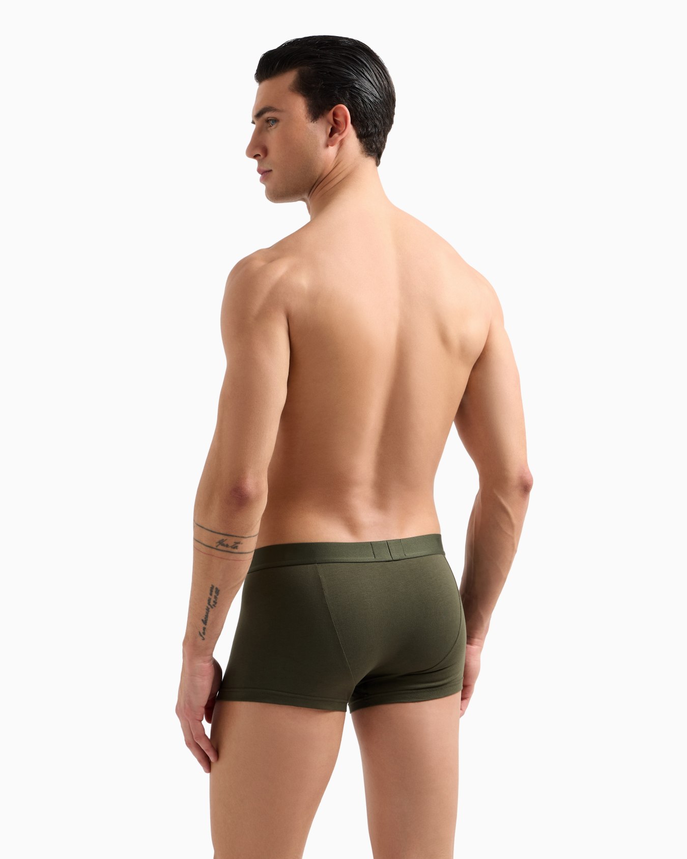 Two-pack of boxer briefs with a mixed pattern print Slide 2