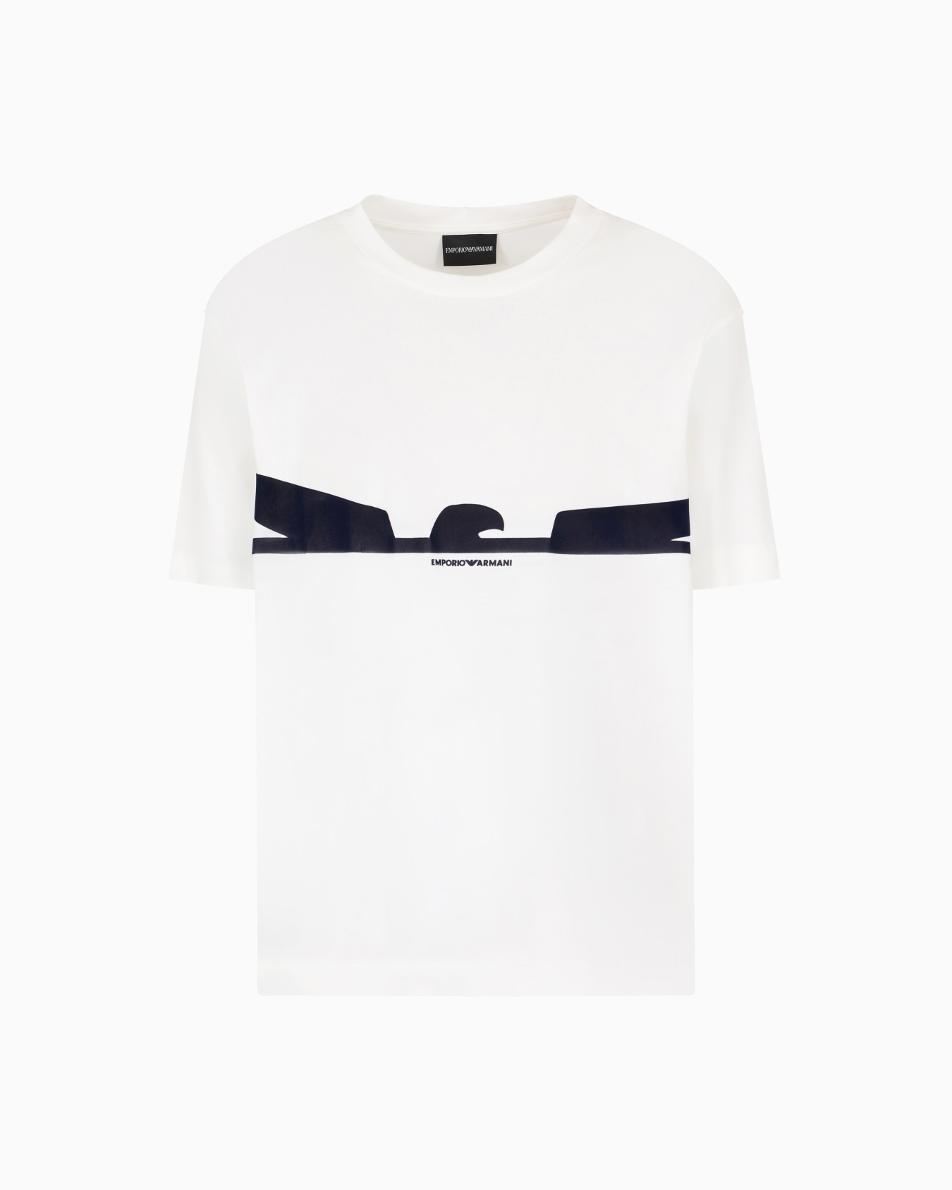ASV Jersey T-shirt with contoured eagle flocked print Slide 0