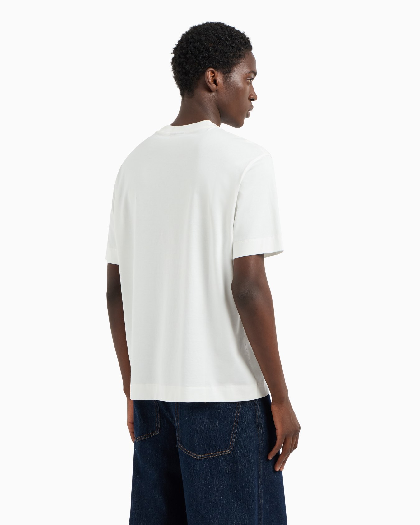 ASV Jersey T-shirt with contoured eagle flocked print Slide 2