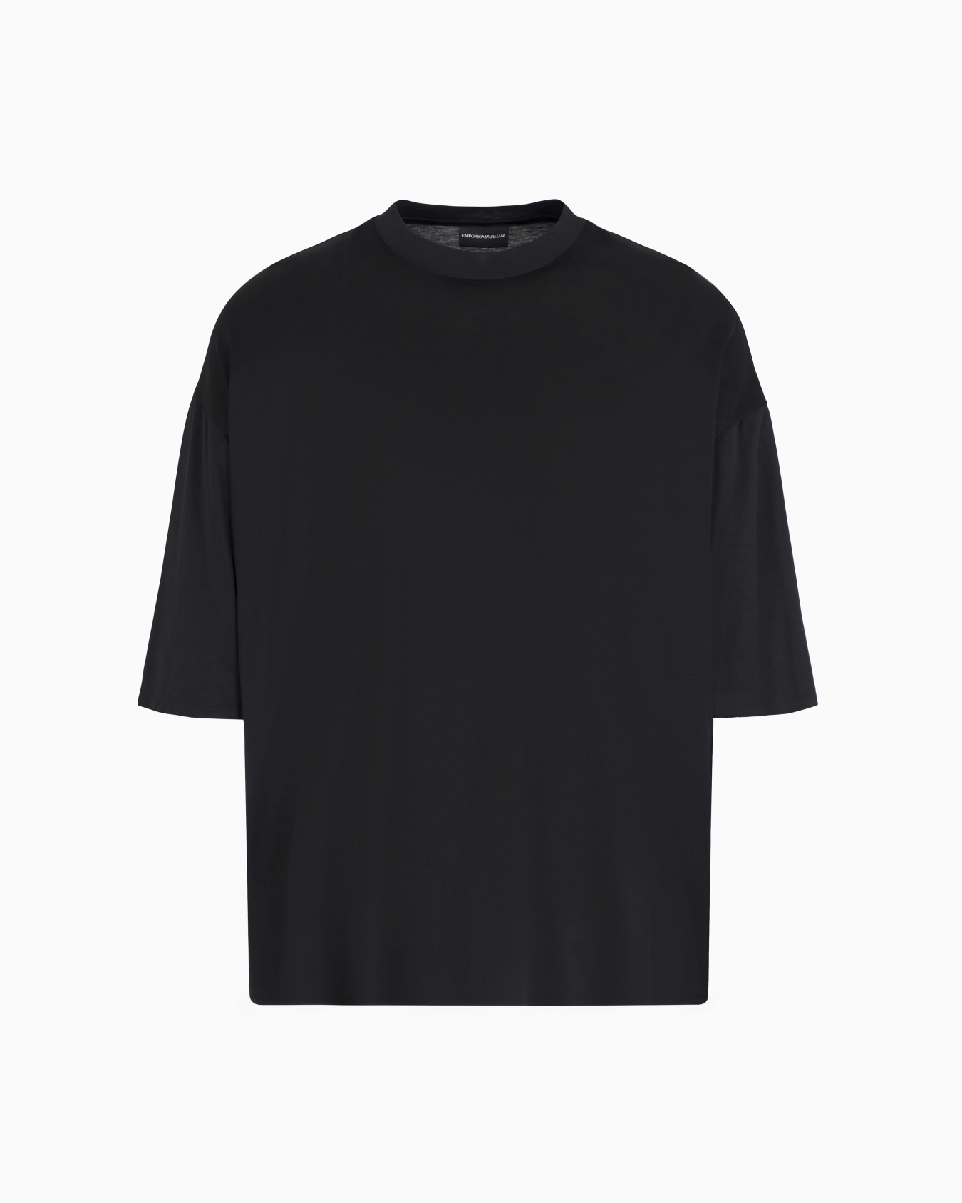 ASV Lyocell-blend jersey oversized T-shirt with micro tag Slide 0