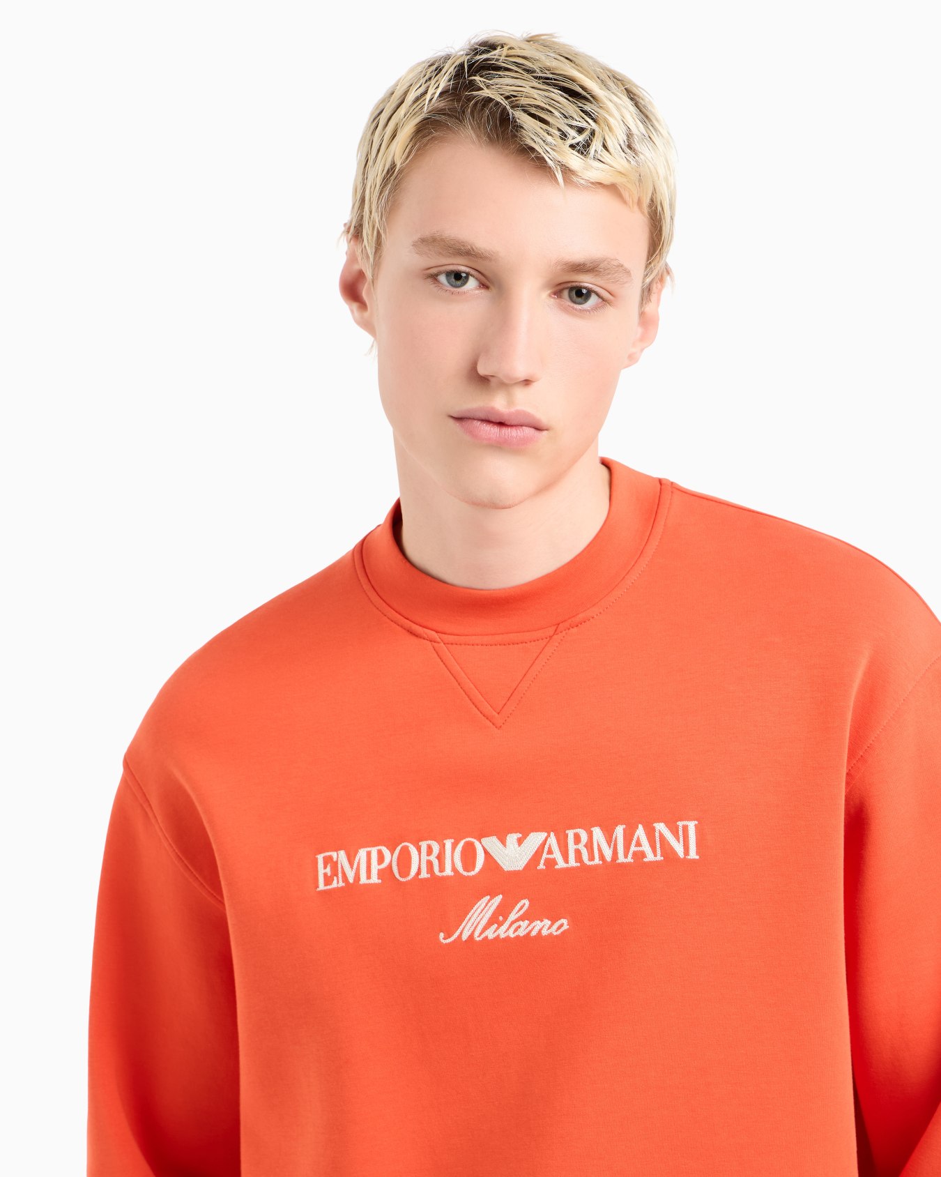 ASV Double-jersey sweatshirt with logo embroidery Slide 4