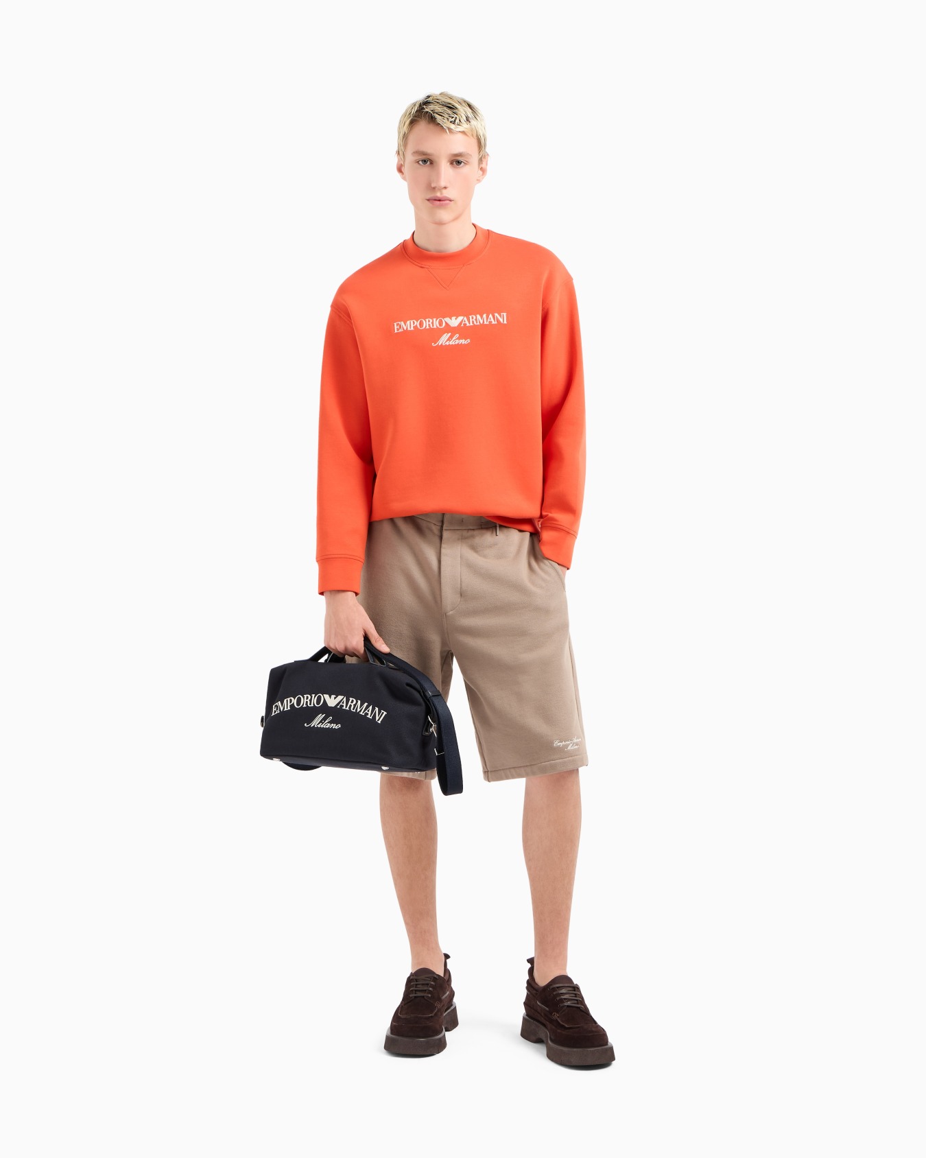 ASV Double-jersey sweatshirt with logo embroidery Slide 1