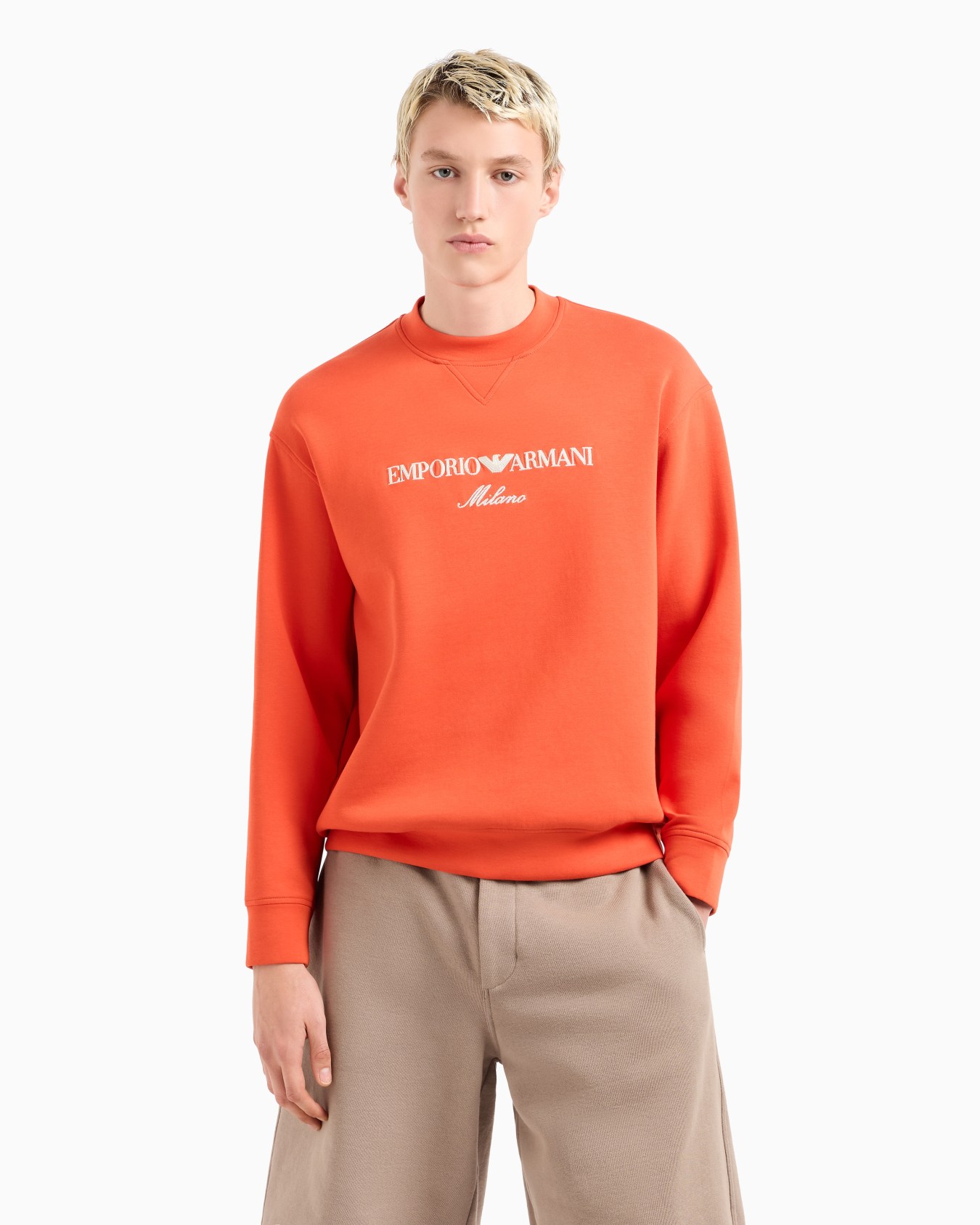 ASV Double-jersey sweatshirt with logo embroidery Slide 3