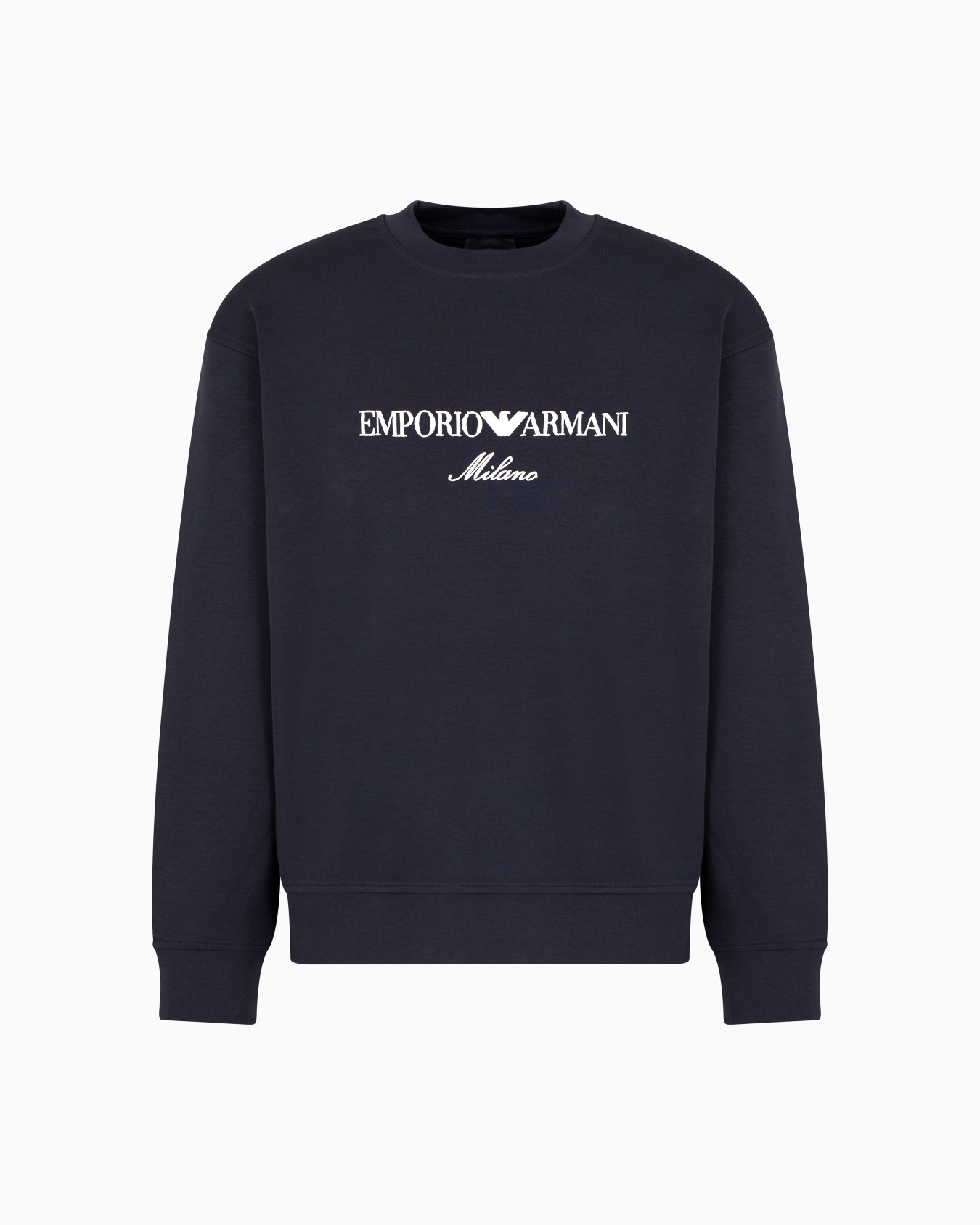 ASV Double-jersey sweatshirt with logo embroidery Slide 0