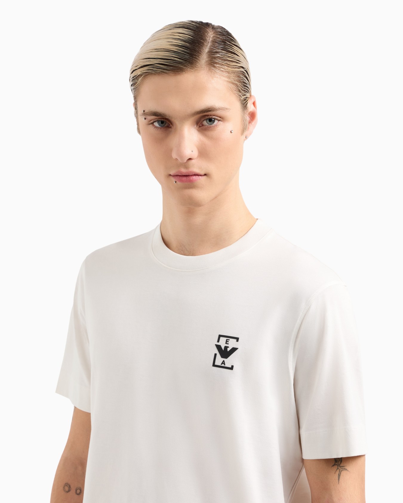 ASV Jersey T-shirt with rubberised logo print Slide 4